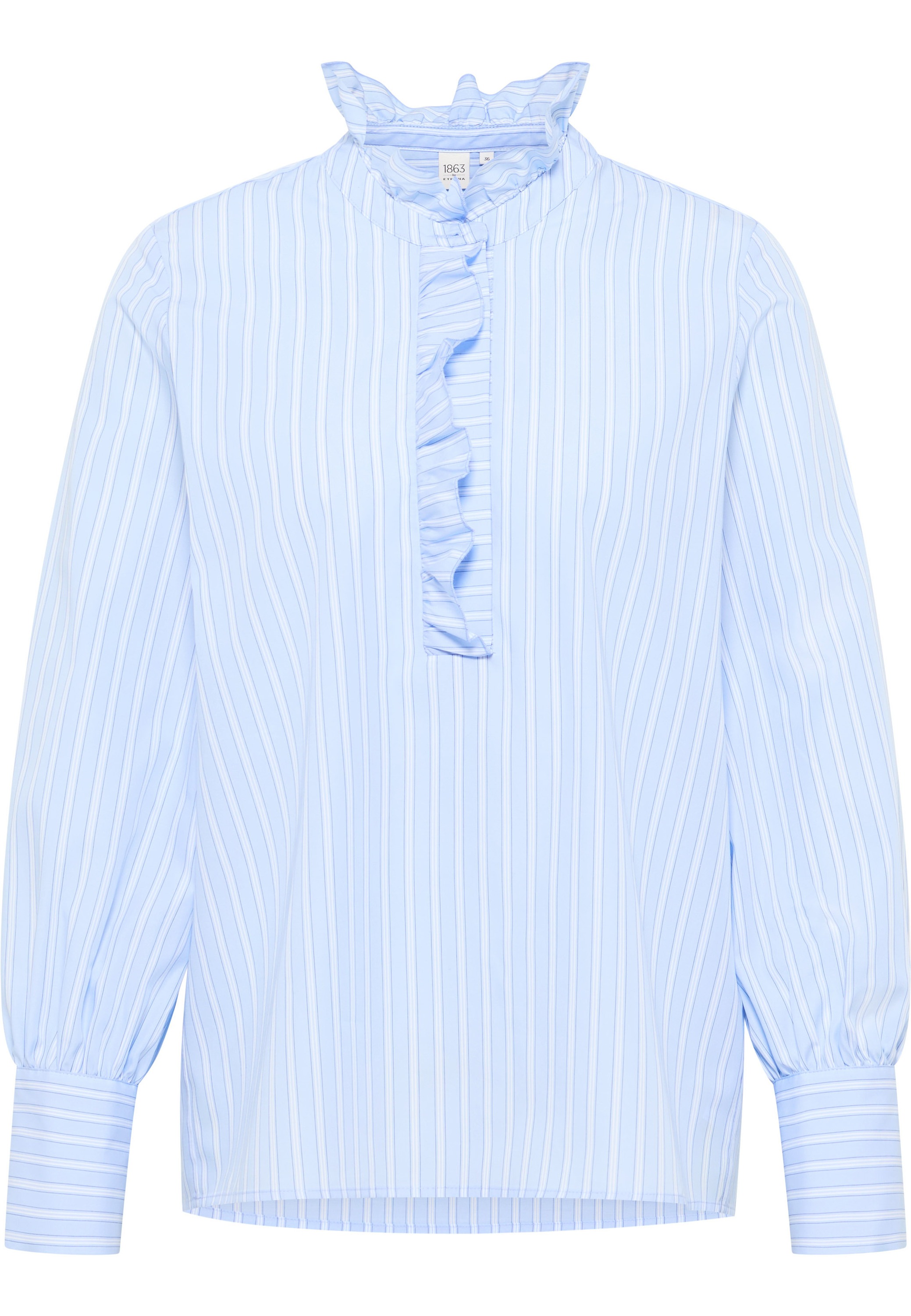 Eterna Longbluse »LOOSE FIT« EASY IRON (bügelleicht)