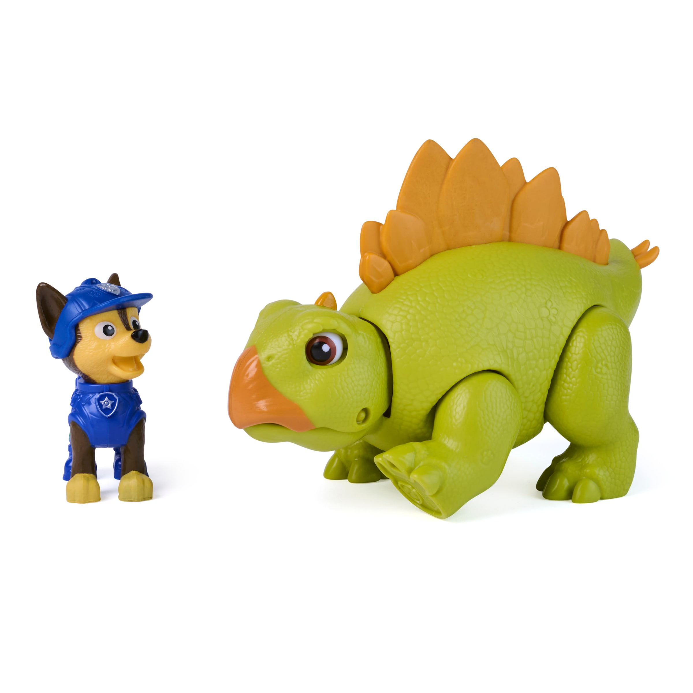 Spin Master Spielfigur »PAW Patrol: Der Dino Film, Chase-Figur & brüllender Stegosaurus« mit Soundeffekten