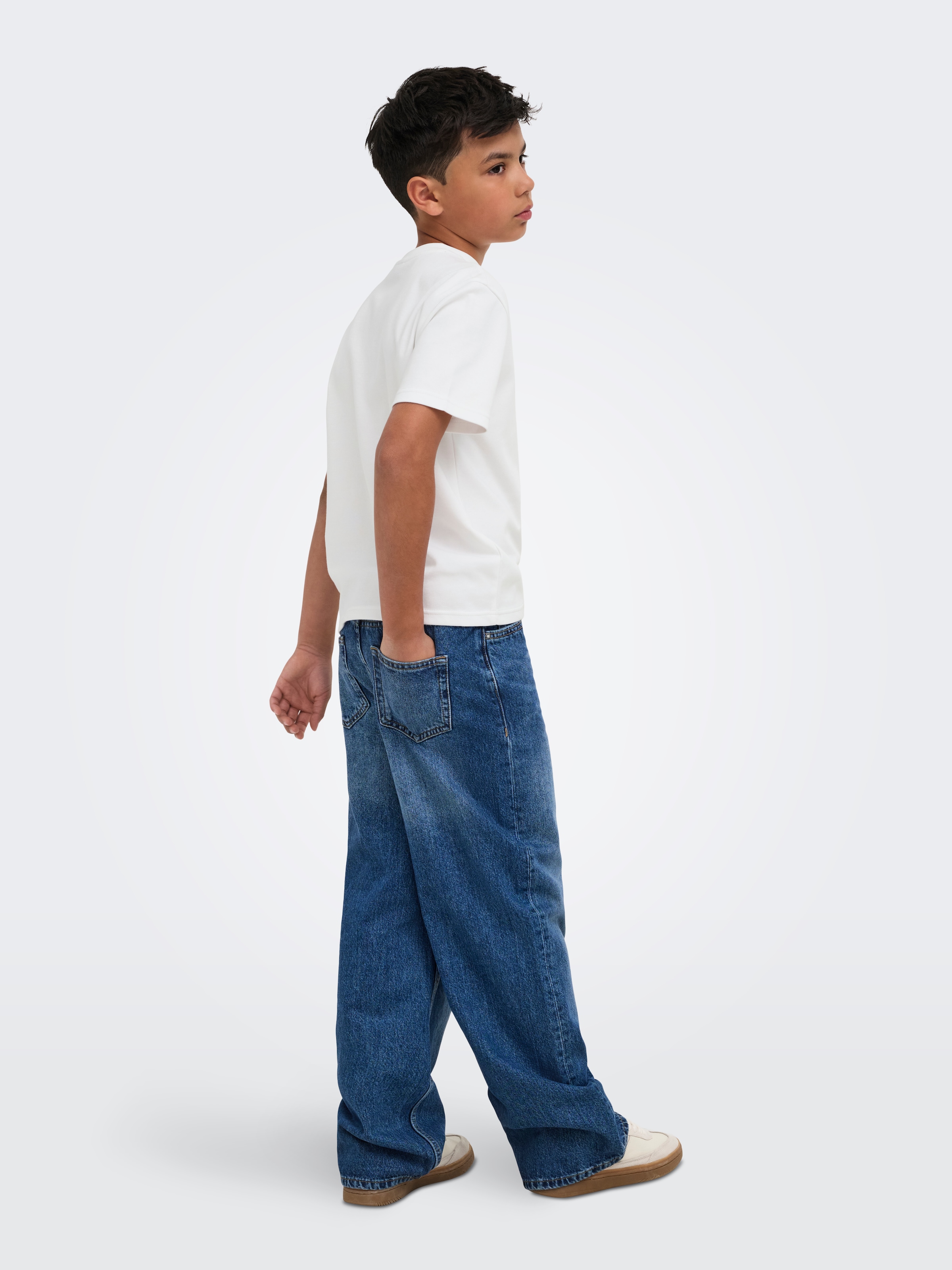 ONLY & SONS junior Rundhalsshirt »OSJCASPIAN AIRFLEX BOXY SS TEE JRS« Baumwollmischung, regular fit