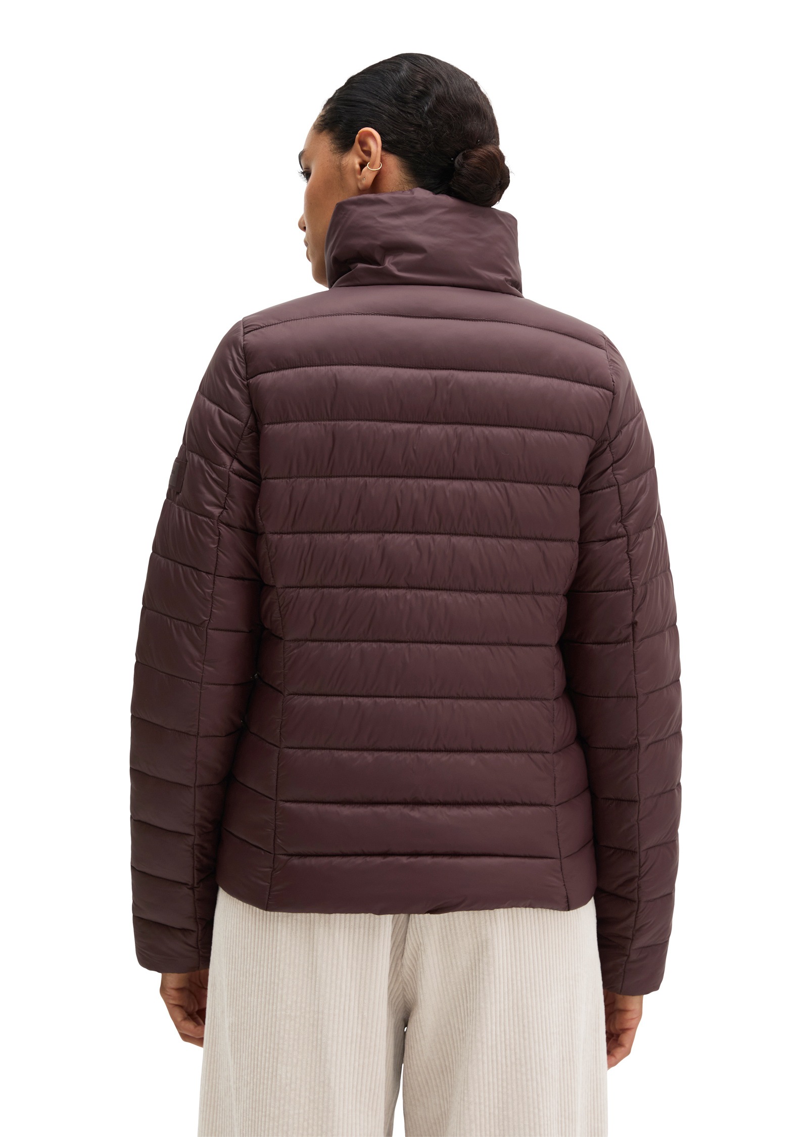 Marc O'Polo Outdoorjacke »mit recycelten Materialien« ohne Kapuze