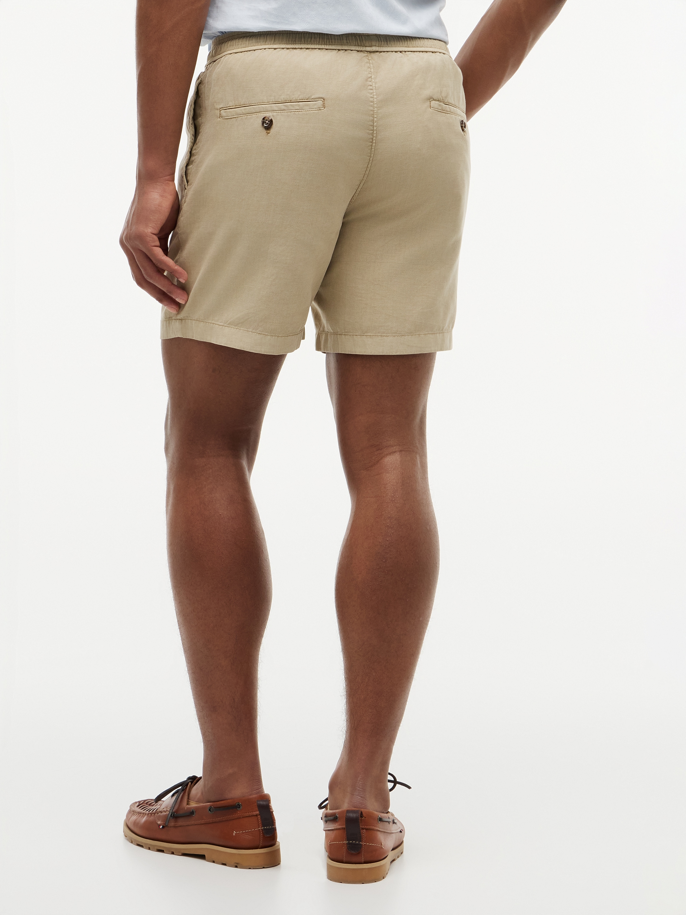 Tommy Hilfiger Shorts »DOVER 6" PO CO LYOCELL GMD«  gewaschen, mit 15 cm Schrittlänge elastischer Bund