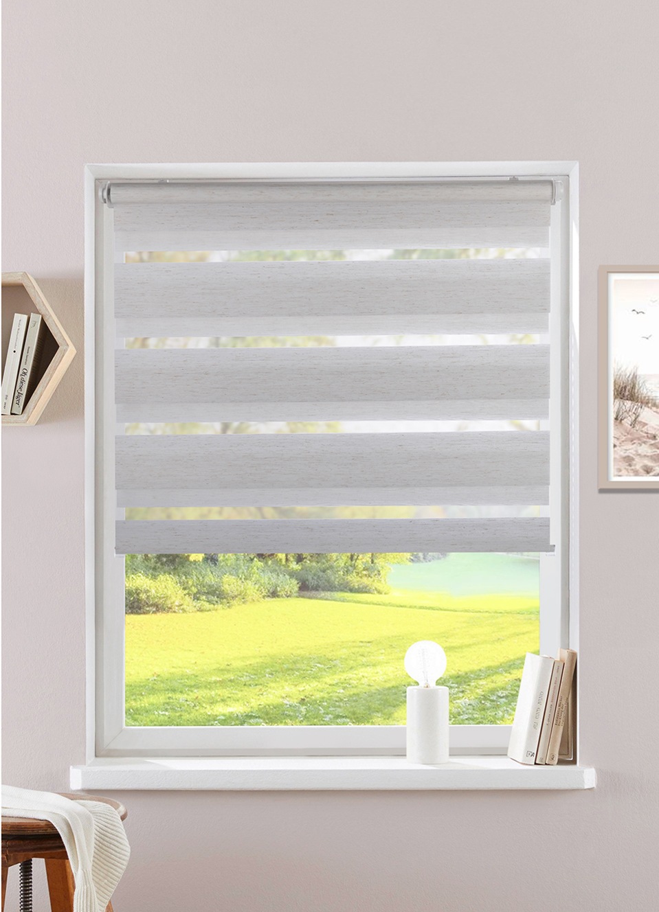 Home affaire Doppelrollo "SORANA" Lichtschutz Blendschutz  Sichtschutz ohne günstig online kaufen