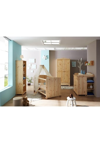 Ticaa Babyzimmer-Komplettset »Adam«, (Set, 5 St., Bett + Wickelkommode + Schrank +... kaufen