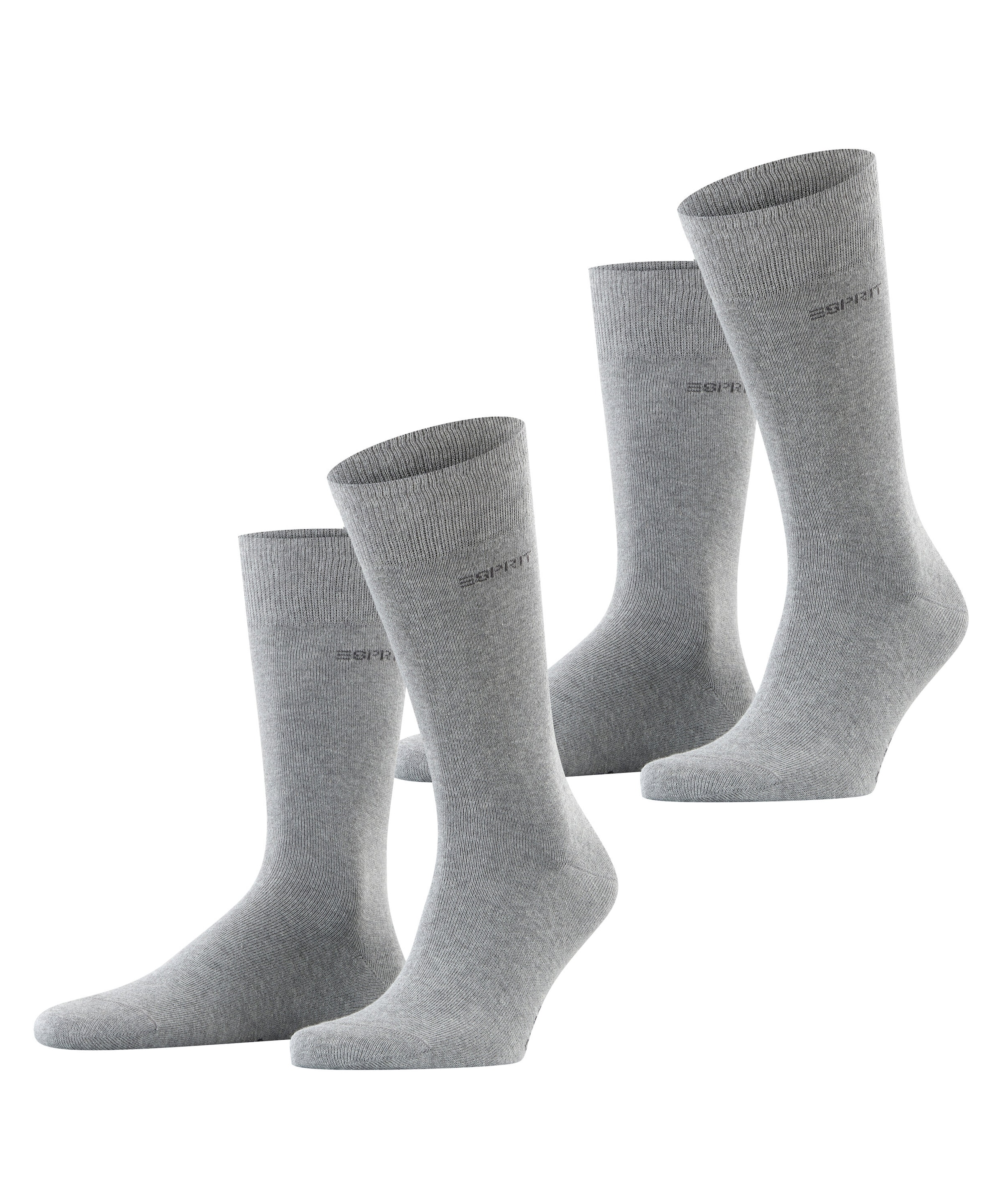 Esprit Socken "Basic Uni" 2er Pack, 2 Stk. tlg. mit hohem Baumwollanteil at günstig online kaufen