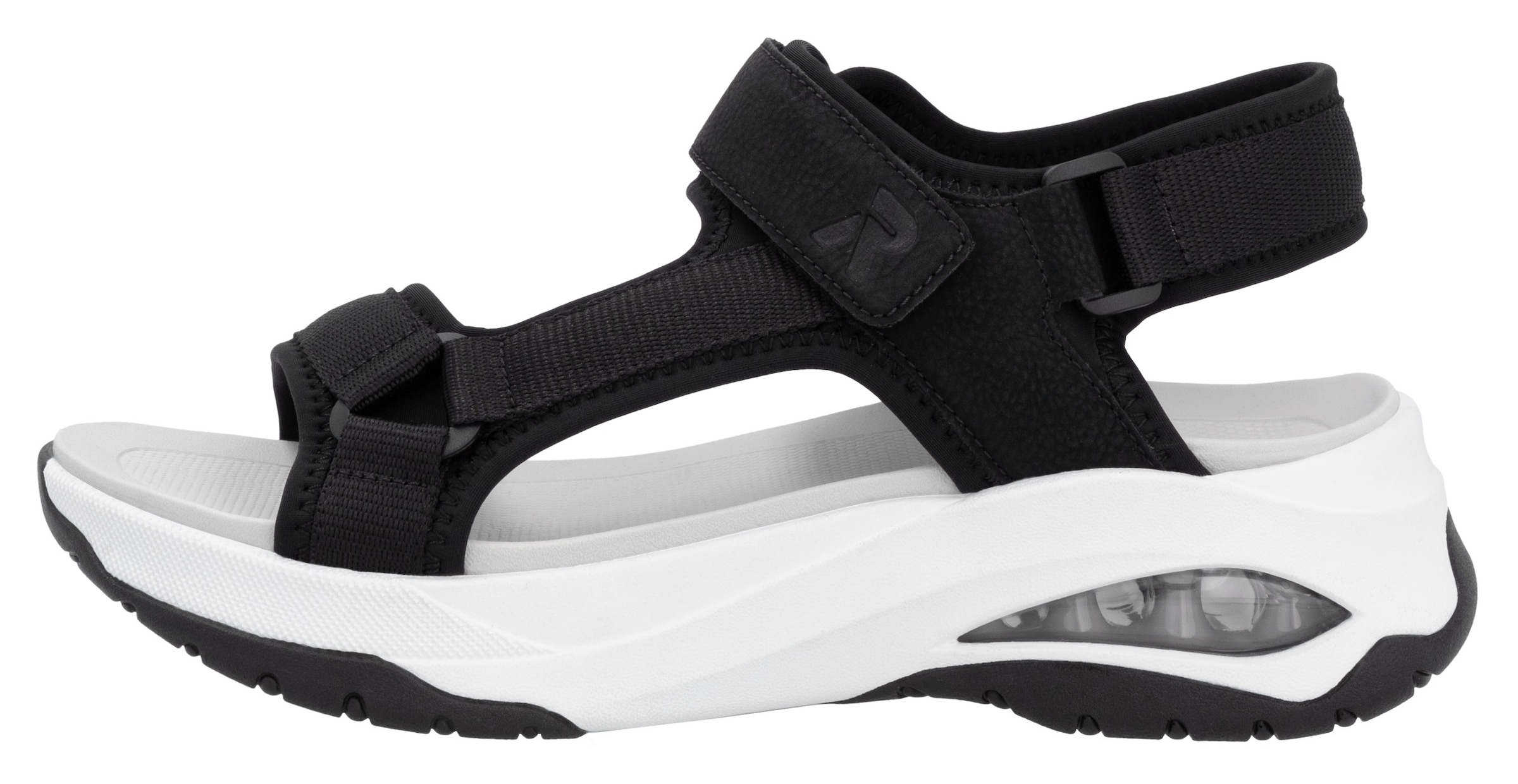 RIEKER Sport Trekkingsandale »Byron Bay vegan«, Outdoorsandale, Sommerschuh, Klettschuh mit RiekerAir Dämpfung