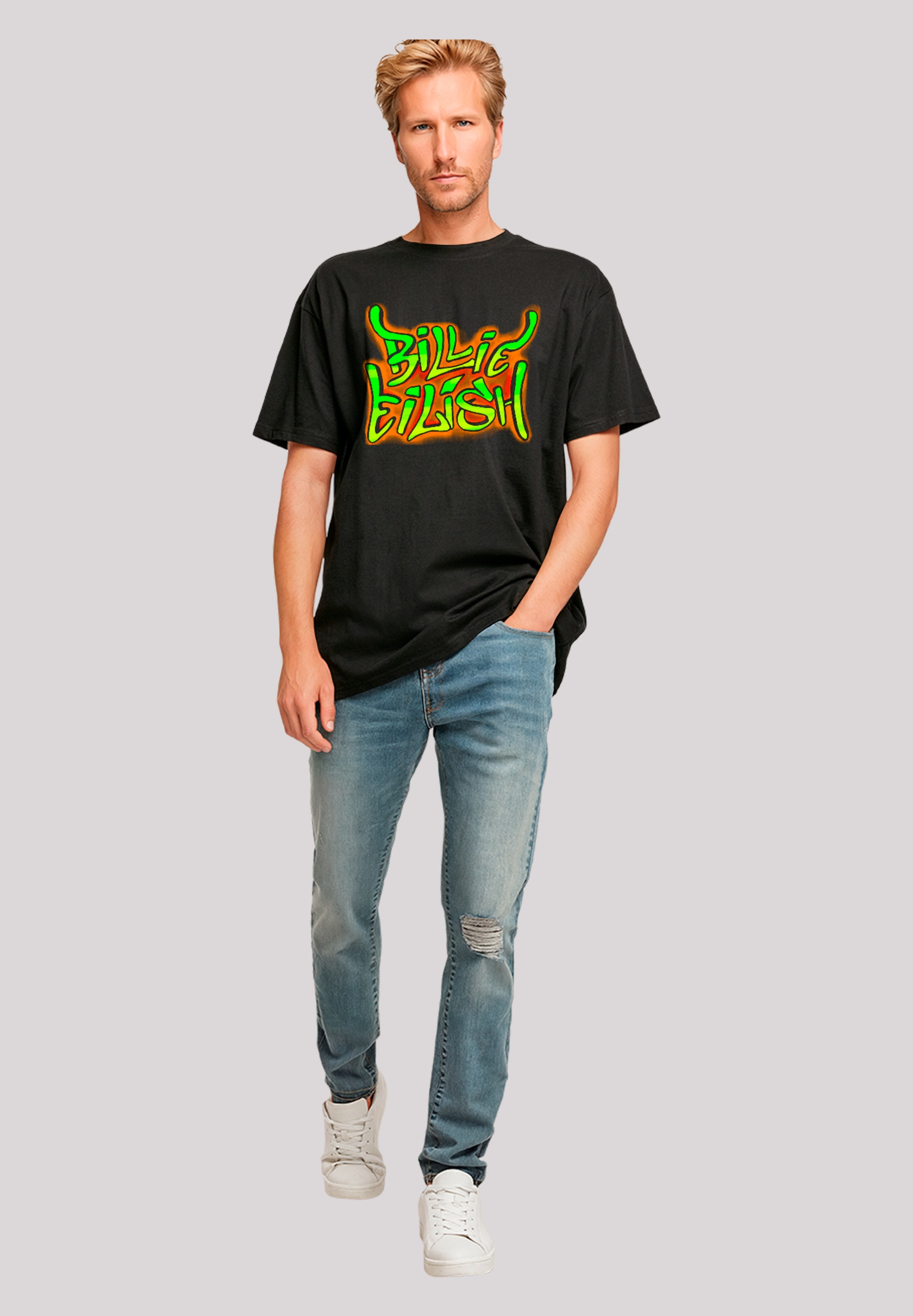 F4NT4STIC T-Shirt »Billie Eilish Logo«, Premium Qualität
