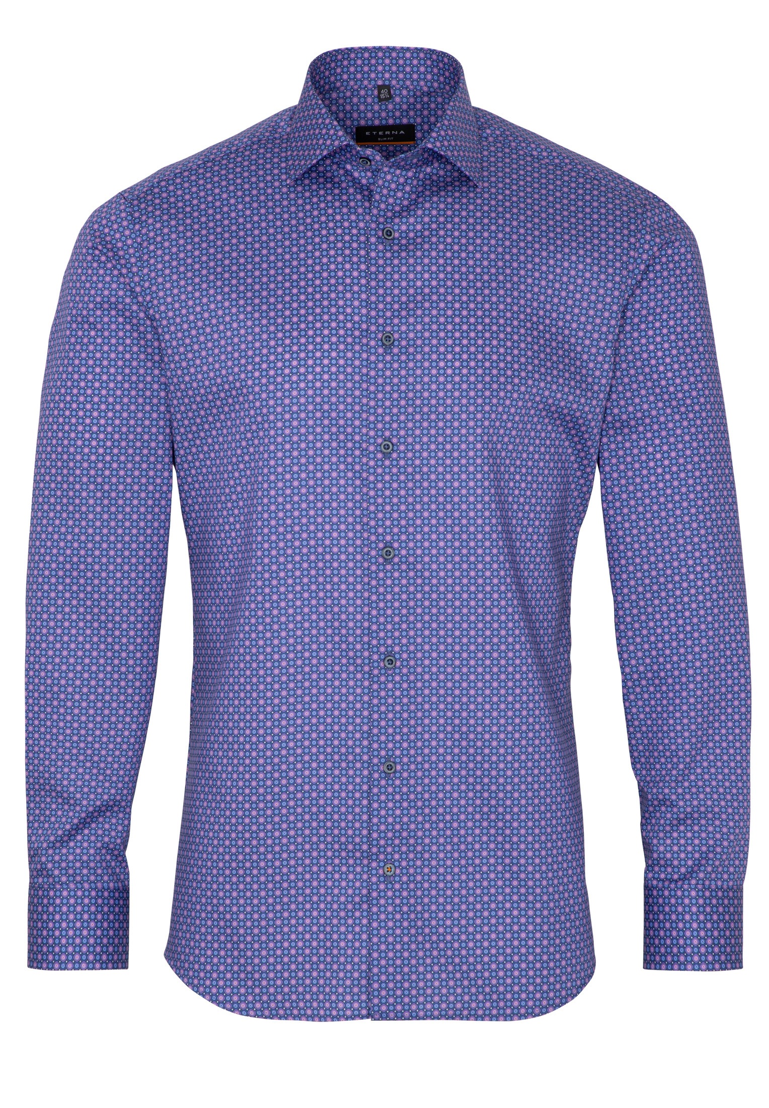 Eterna Langarmhemd »SLIM FIT«, NON IRON (bügelfrei)