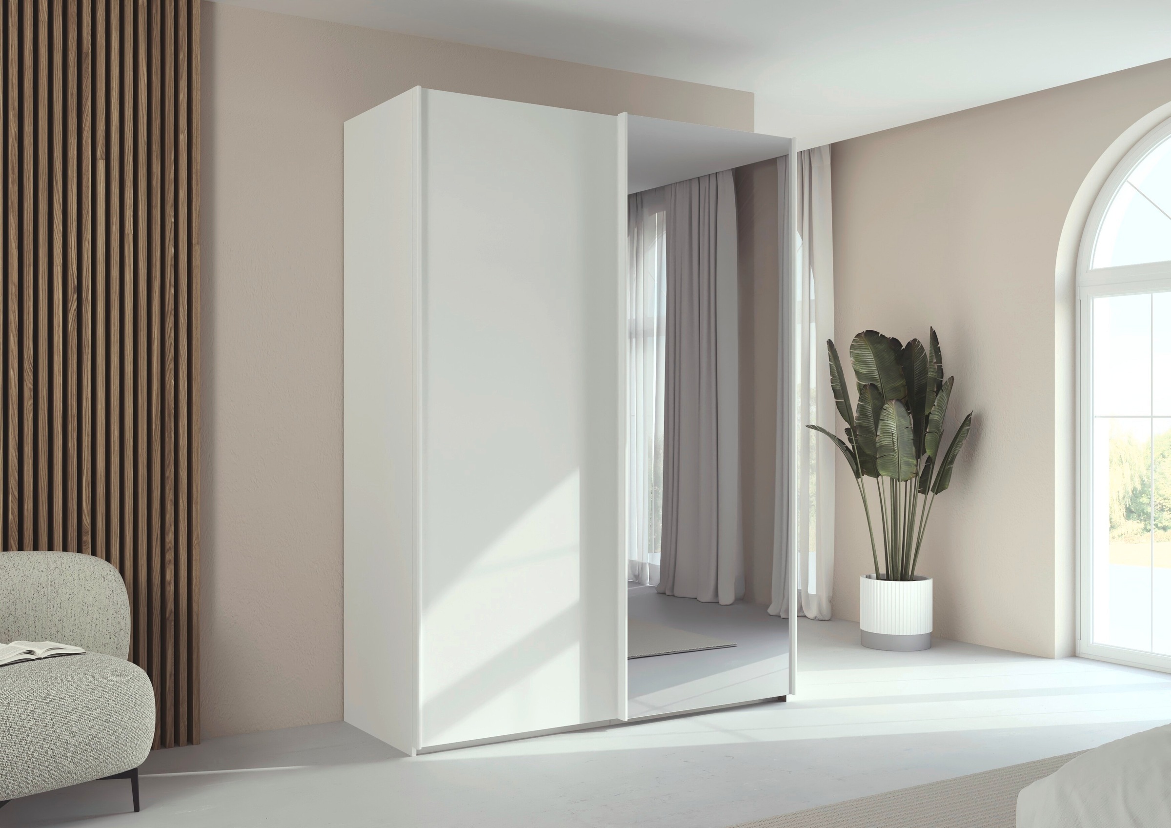 rauch Kleiderschrank "Schwebetürenschrank Schrank Garderobe Ankleide Schlaf günstig online kaufen