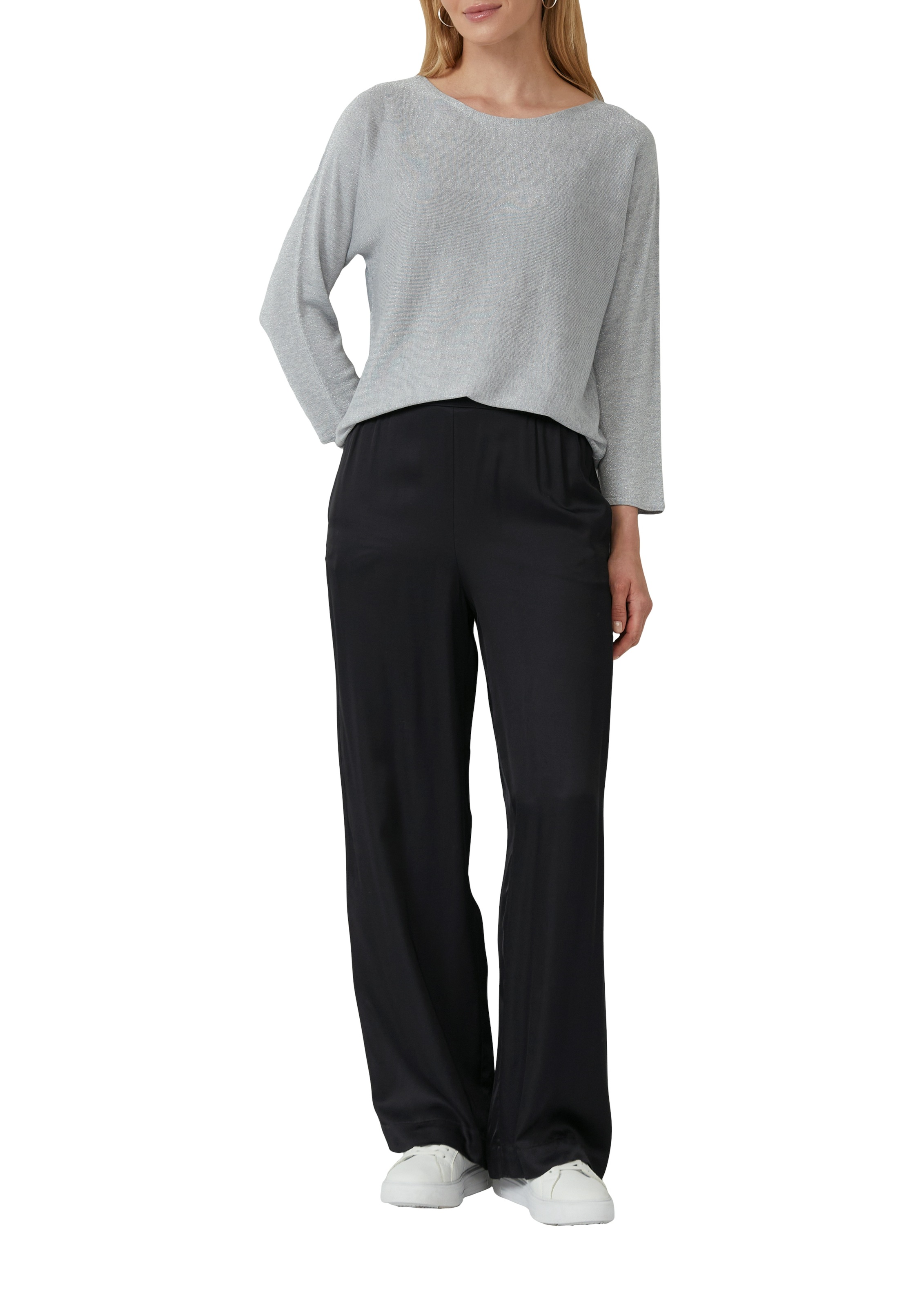 s.Oliver BLACK LABEL Strickpullover mit Glitzergarn günstig online kaufen