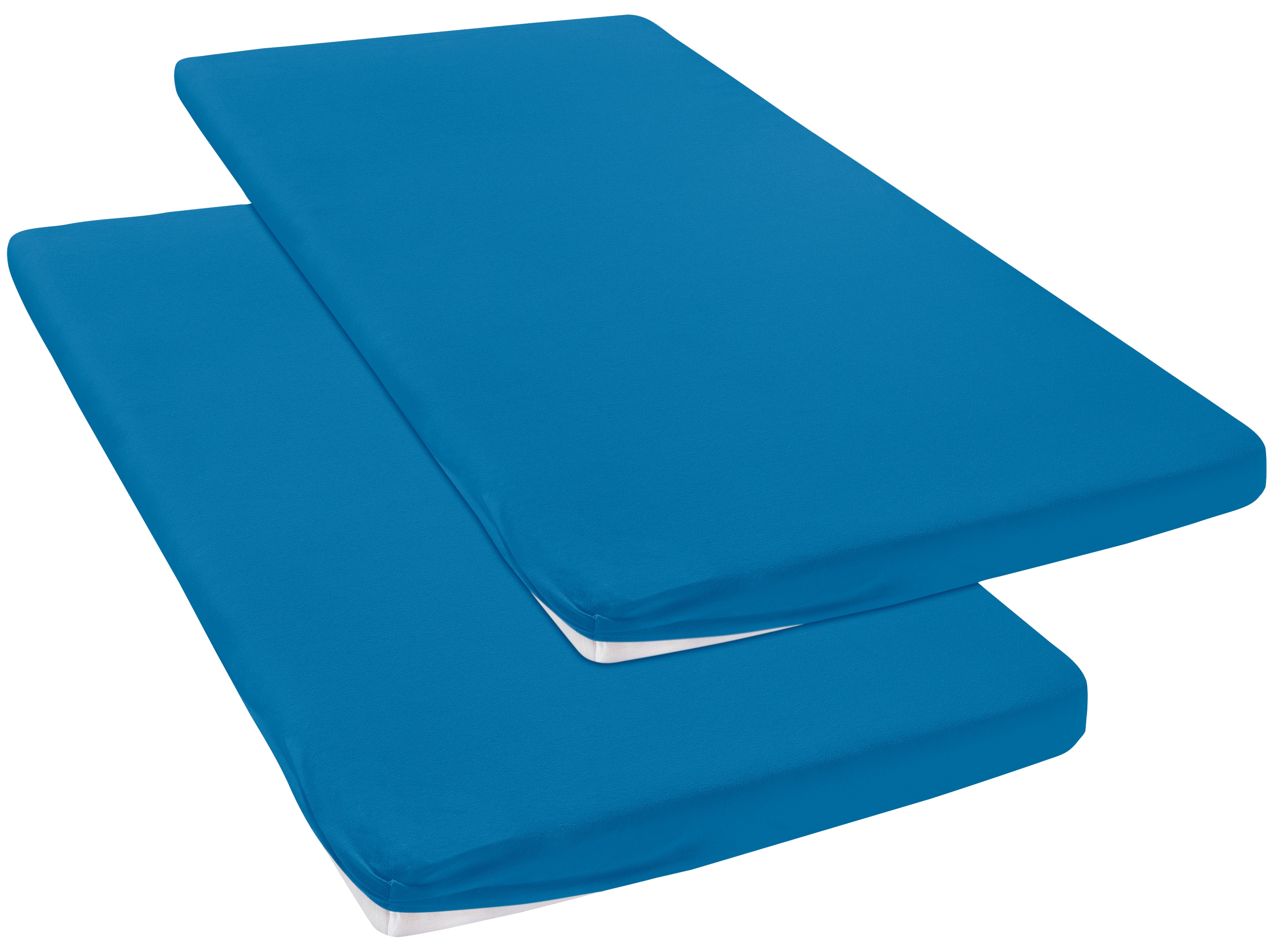 OTTO home Spannbettlaken "Topper Basic, in Gr. 90x200, 140x200 oder 180x200 cm" Baumwolle, Matratzen bis 8 cm Höhe, Bettlaken, Spannbetttuch, Laken