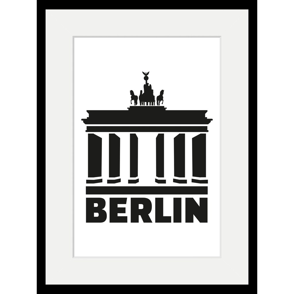 queence Bild »Berlin Brandenburger Tor«, Städte, (1 St.)