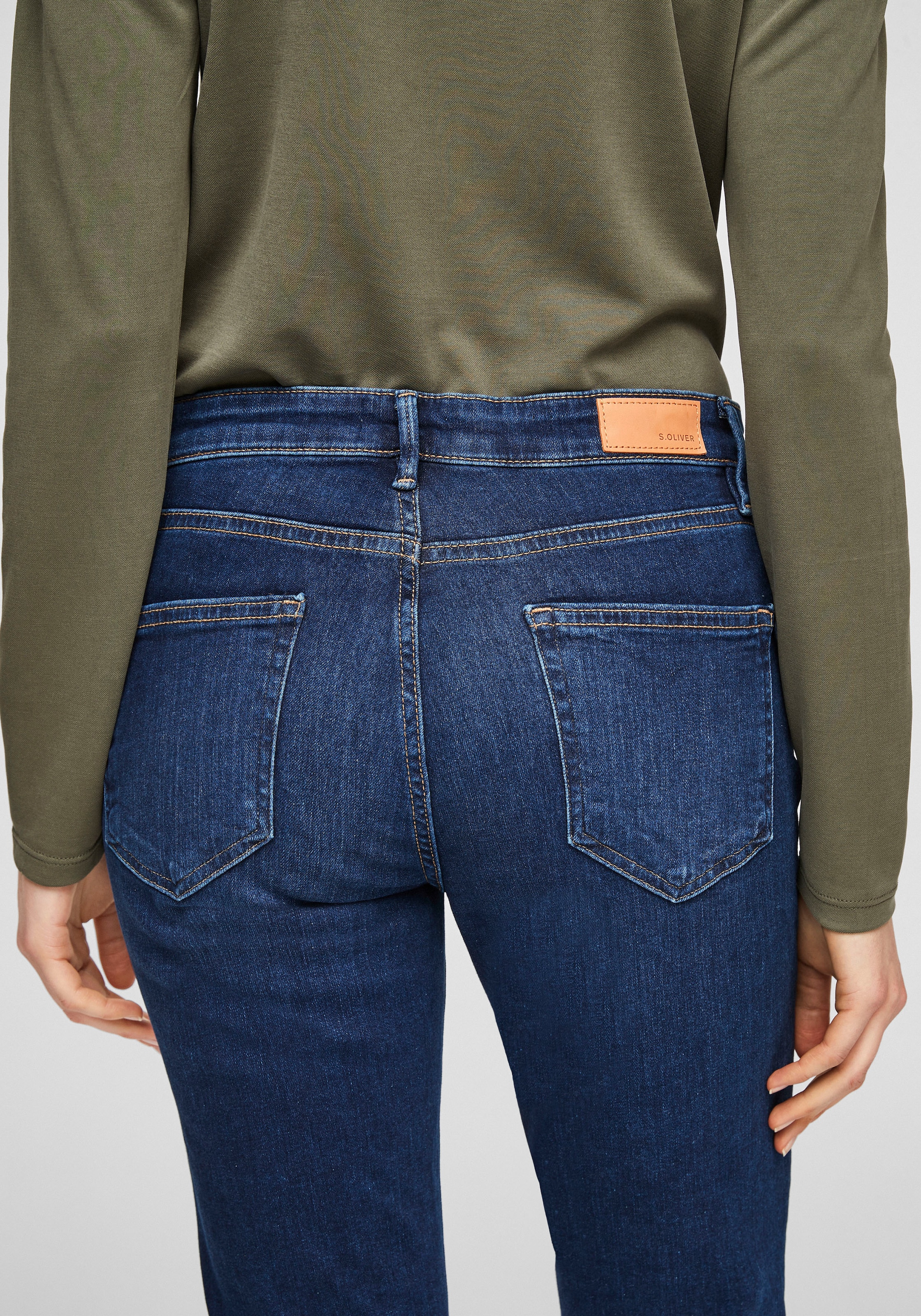 s.Oliver Slim-fit-Jeans »Betsy«, in Basic 5-Pocket Form für kaufen | BAUR | Jeans