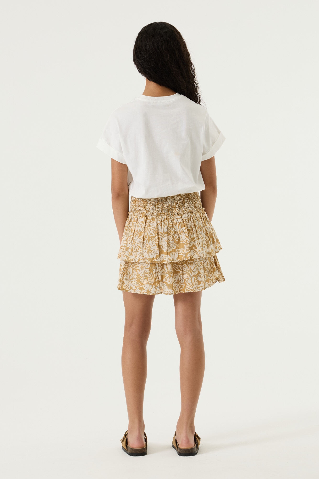 Garcia Sommerrock im Lagen-Look und mit Allover-Druck, for Girls