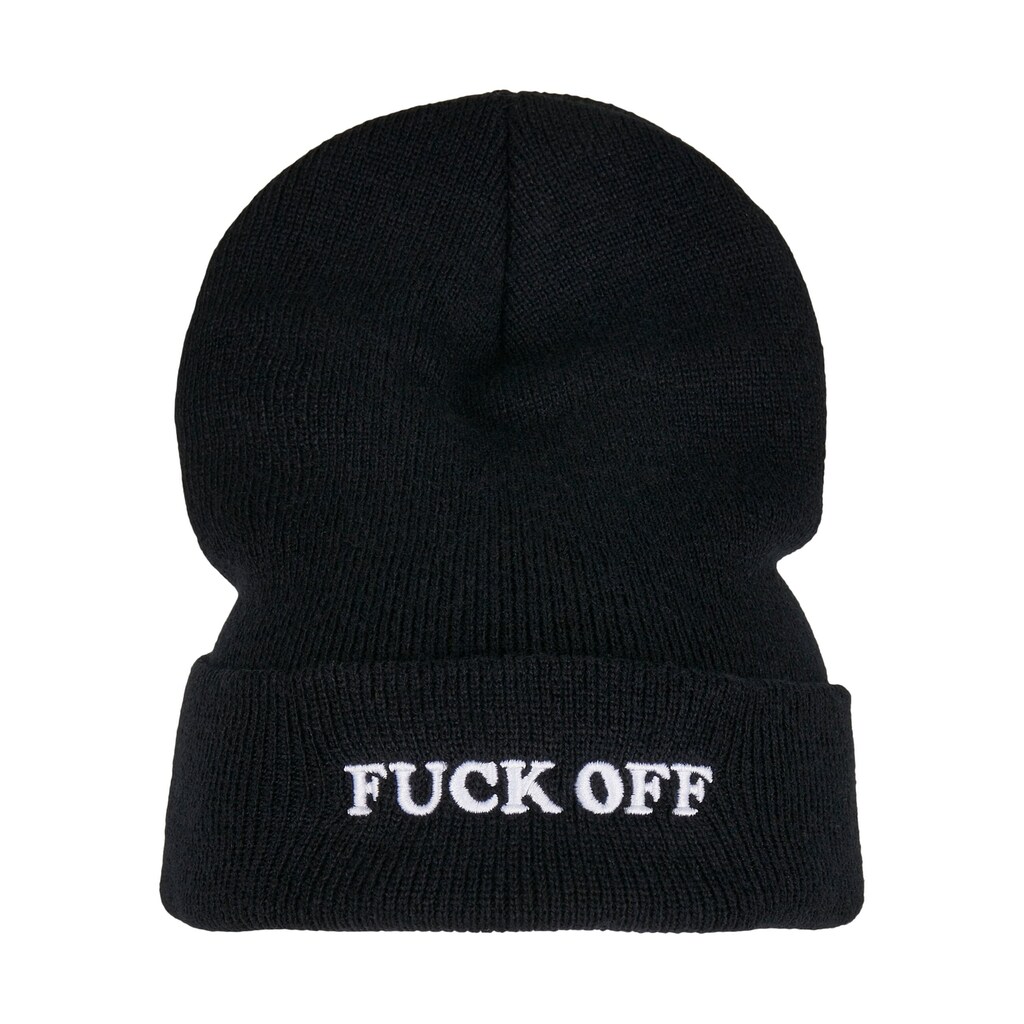 MisterTee Beanie »Unisex Fuck Off Beanie«, (1 St.)