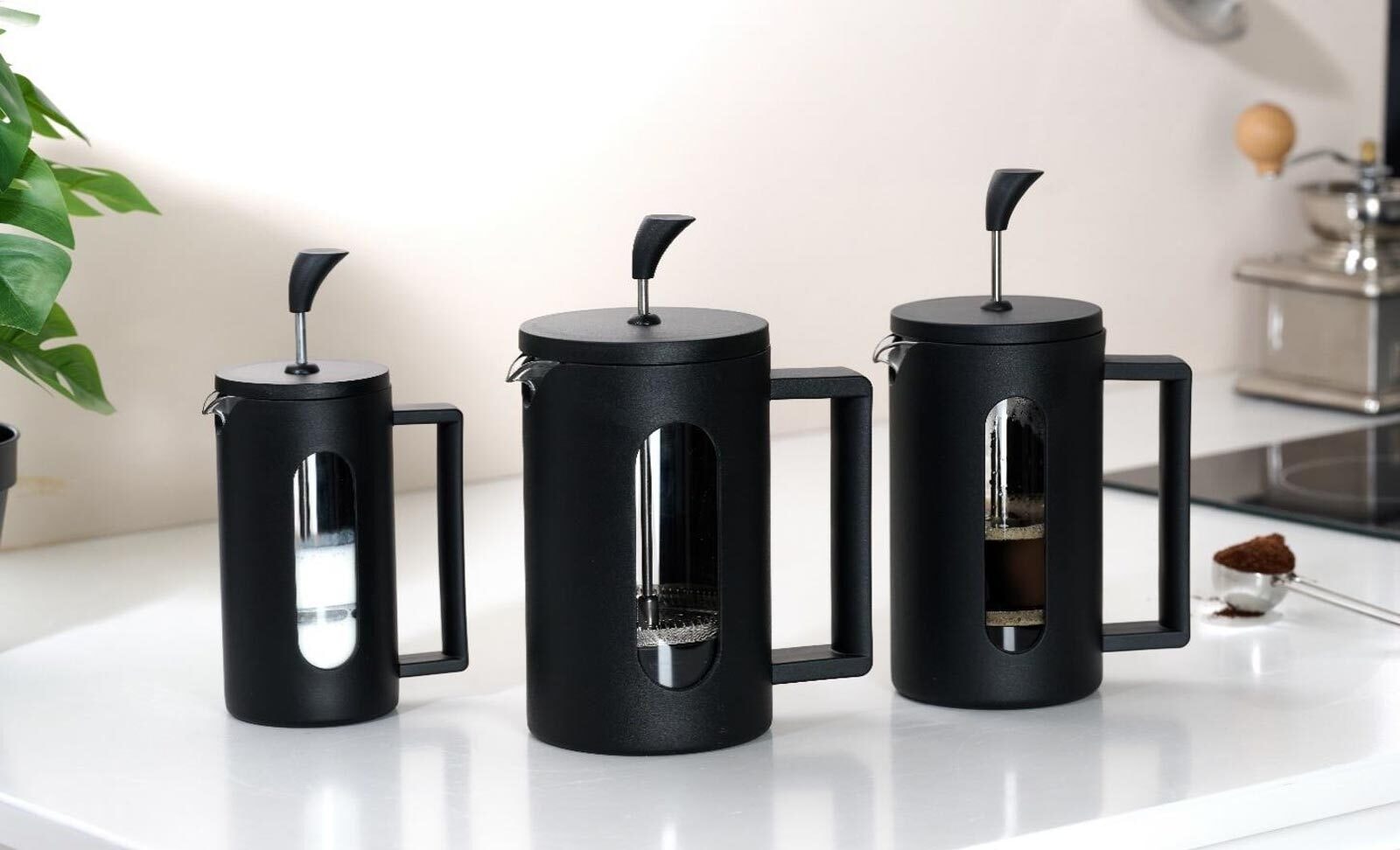 Ritzenhoff & Breker Handfilter »Kaffeebereiter / French Press Adana 600 ml schwarz«