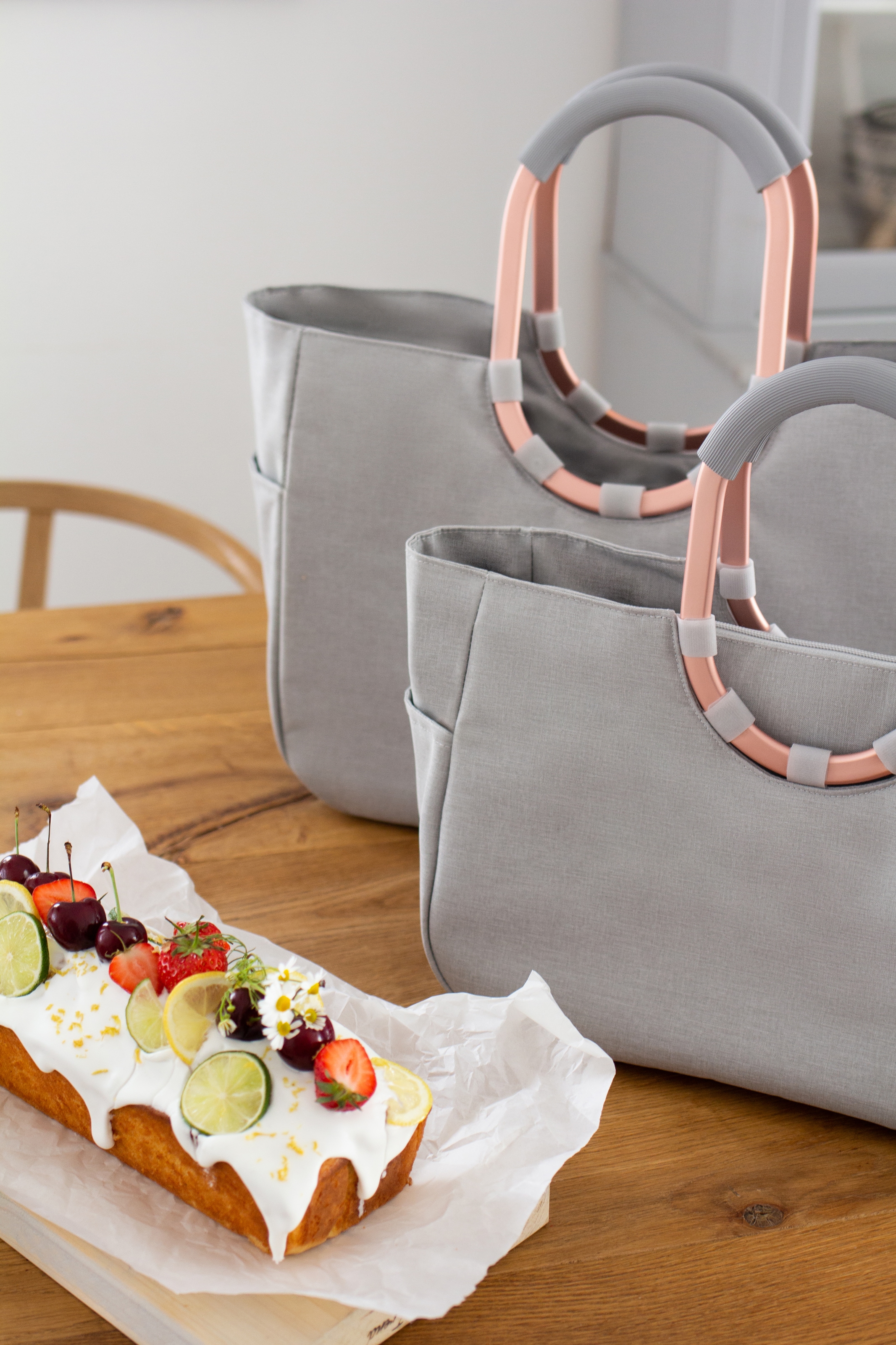 REISENTHEL® Einkaufsshopper »loopshopper M« Herausnehmbare Innentasche, Standfüße, Innentasche Reißverschluss