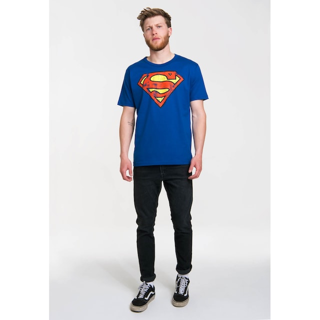 LOGOSHIRT T-Shirt »Superman«, mit coolem Frontprint ▷ für | BAUR