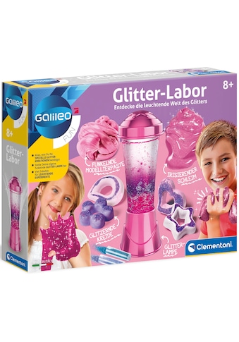 Clementoni ® Kreativset »Galileo Glitter Labor«