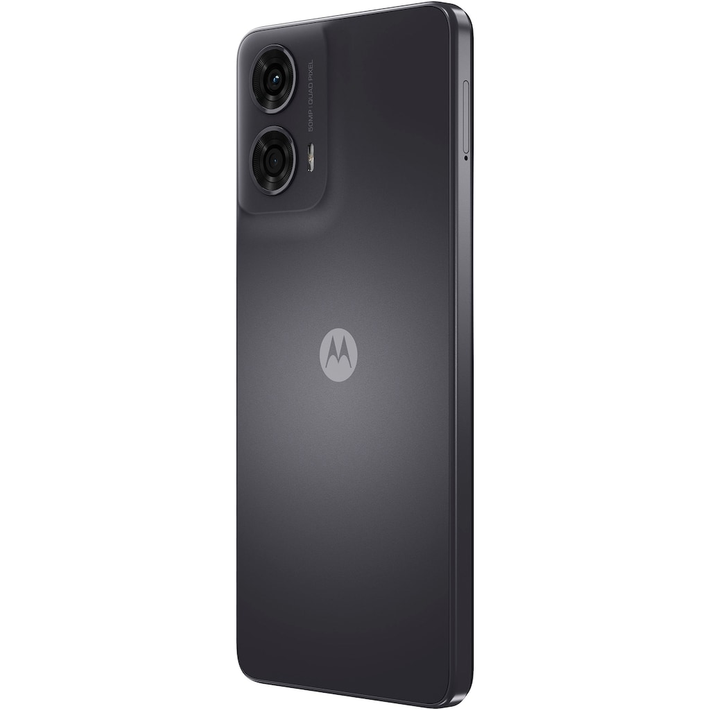 Motorola Smartphone »Moto G24«, Matte Charcoal, 16,66 cm/6,56 Zoll, 128 GB Speicherplatz, 50 MP Kamera