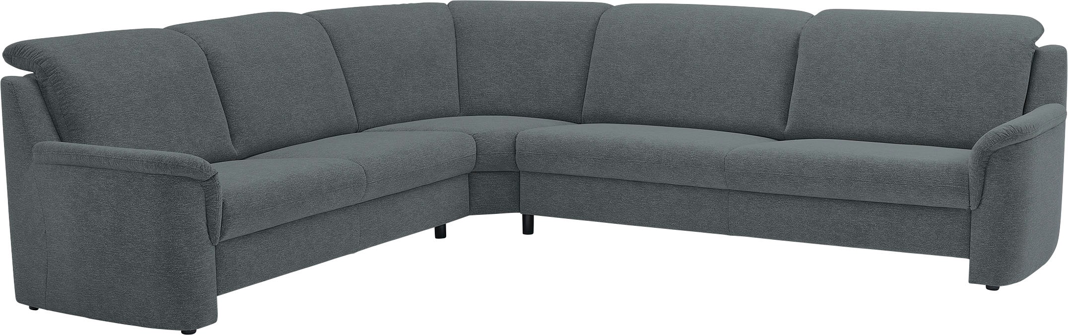 VILLA BECK Ecksofa »Garda L-Form«, (4 St.), inklusive Kopfteilverstellung, Stellmaß 309x277 cm