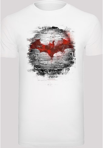 Kurzarmshirt »F4NT4STIC Herren Batman Logo Wall with T-Shirt Round Neck«, (1 tlg.)