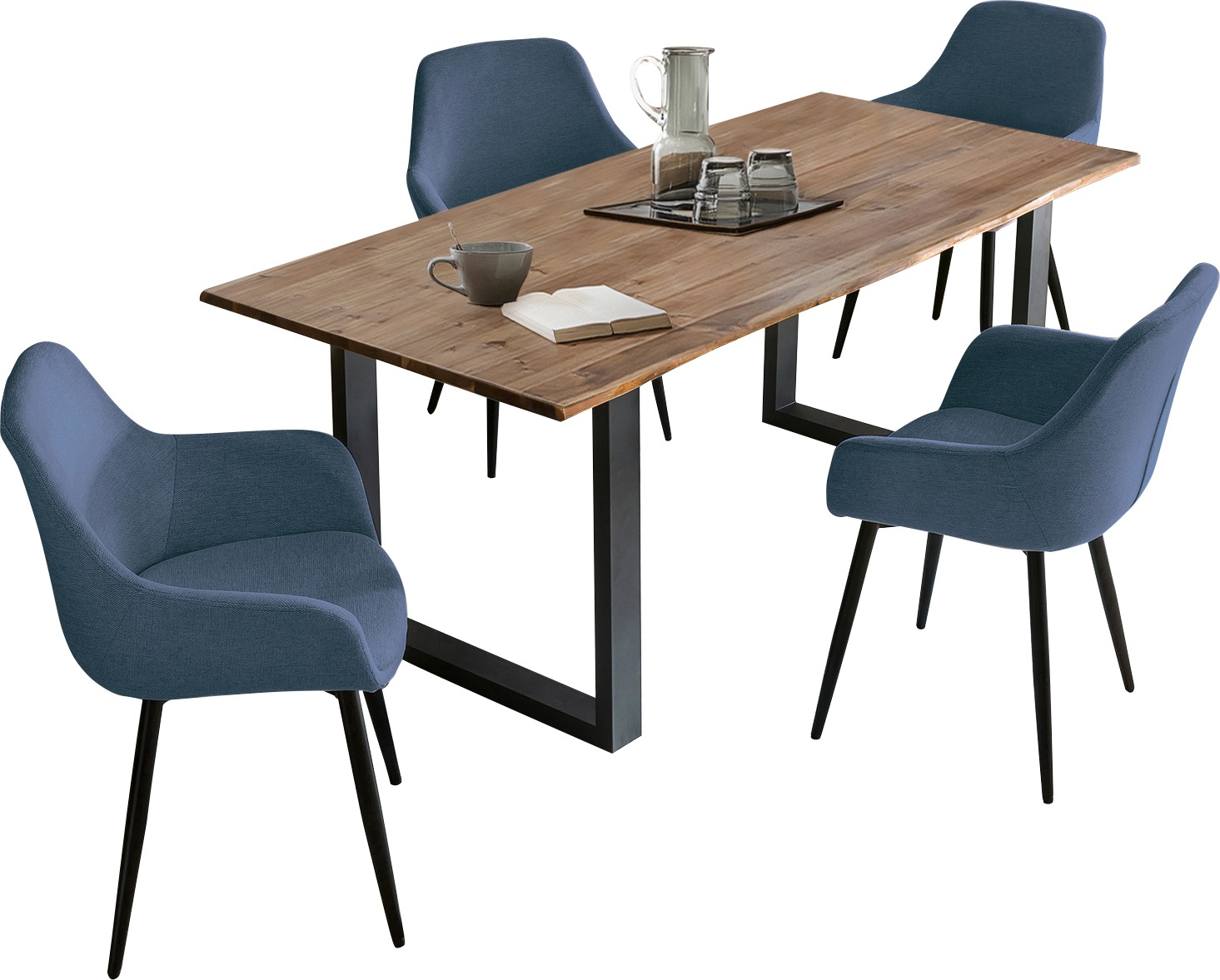 SalesFever Essgruppe "Stilvolle Essgruppe für Ihr Zuhause" Set, 5 Stk. tlg. günstig online kaufen