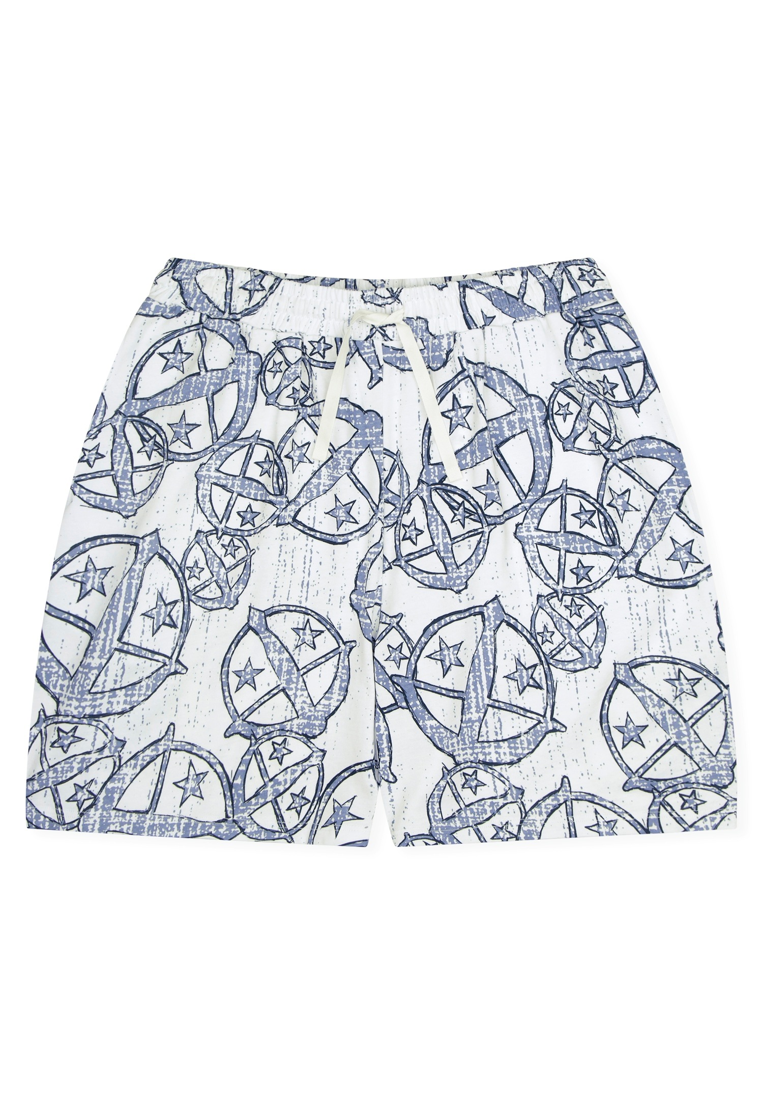 Schiesser Pyjamashorts "SCHIESSER 150 YEARS", seitliche Taschen, Allover-Dr günstig online kaufen