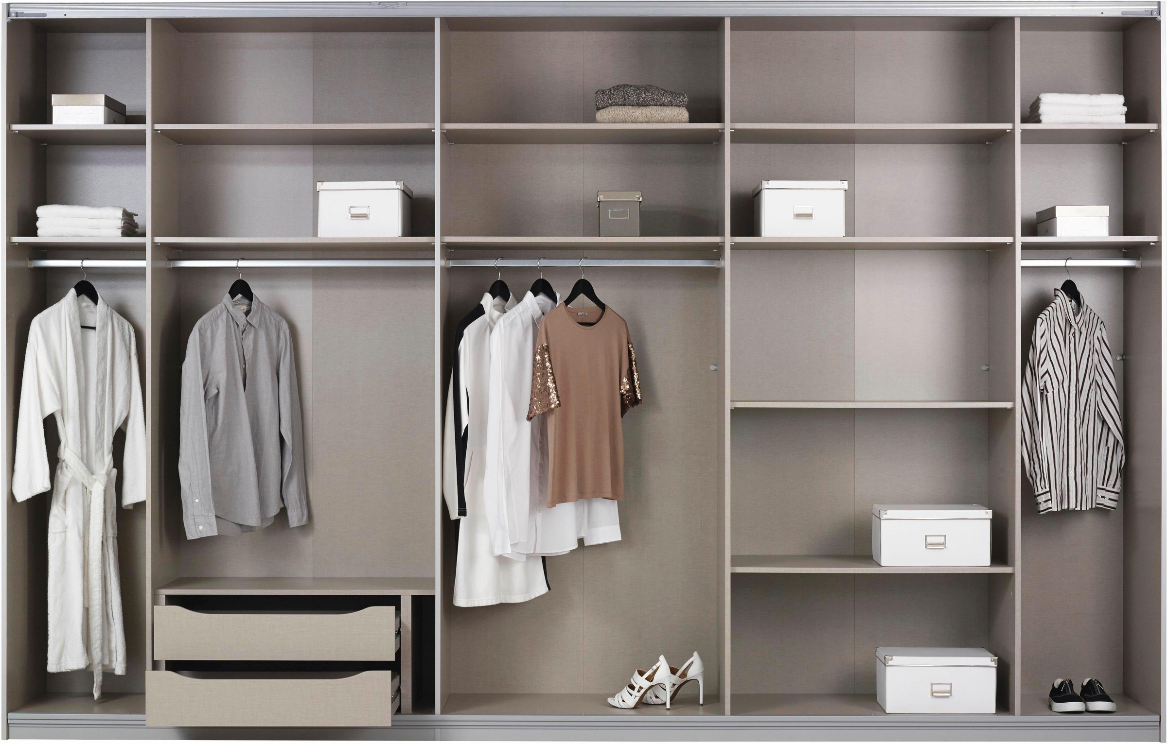 rauch Schwebetürenschrank "Kleiderschrank Schrank Garderobe Wäscheschrank A günstig online kaufen