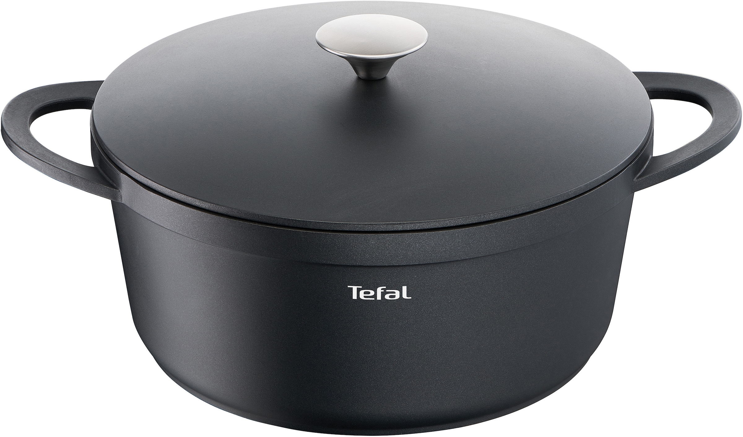Tefal Schmortopf "Trattoria Bräter mit Deckel" 1 Stk. tlg. Aluminiumguss günstig online kaufen
