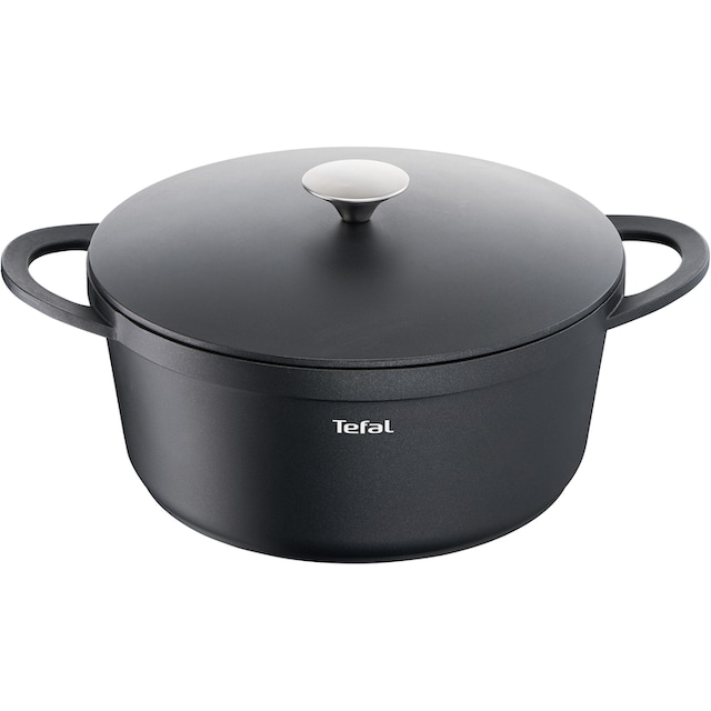 Tefal Schmortopf »Trattoria«, Aluminiumguss, (1 tlg.), Aluguss,  Antihaftversiegelung, mit Deckel, alle Herdarten, Induktion kaufen | BAUR