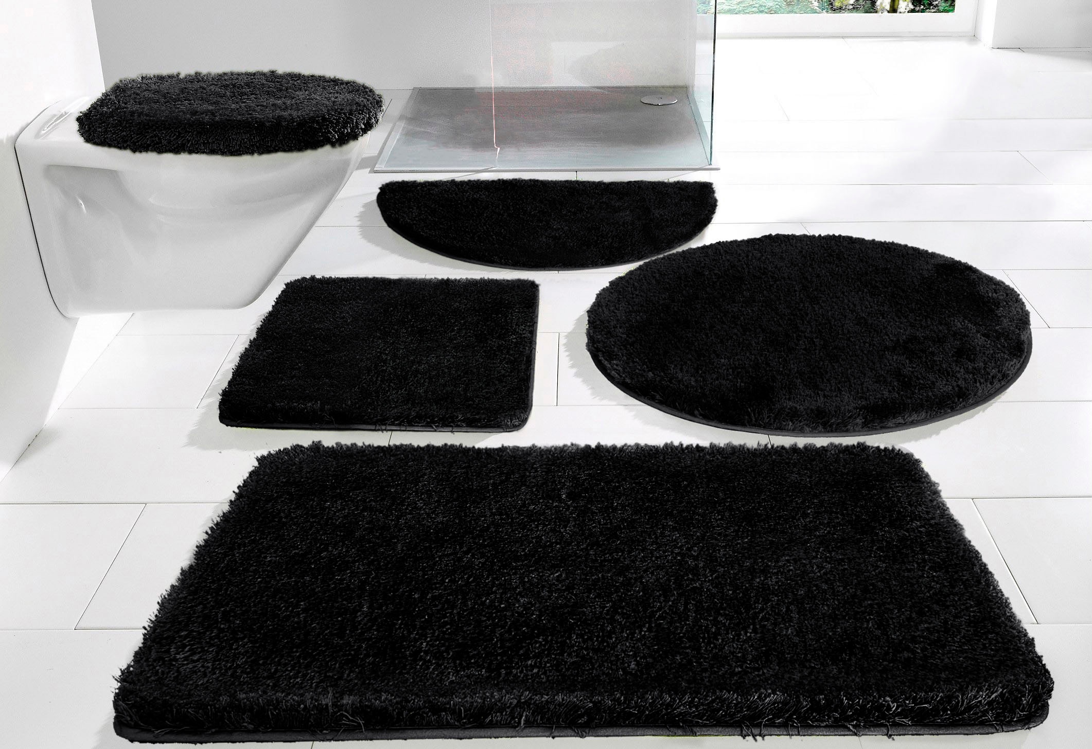 Möve Badematte "Superwuschel, Badvorleger, Badezimmer Teppich" Höhe 40 mm r günstig online kaufen