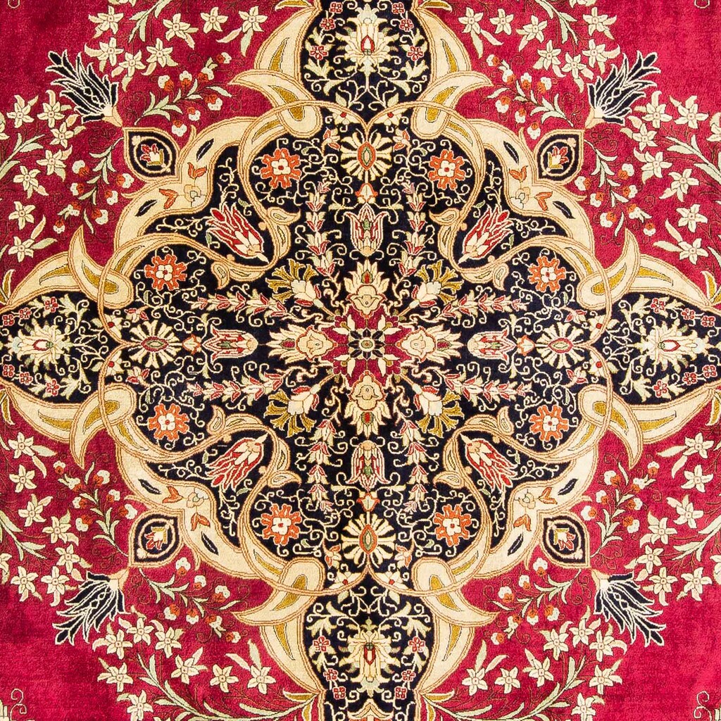 morgenland Orientteppich »Perser - Ghom - 300 x 200 cm - rot«, rechteckig