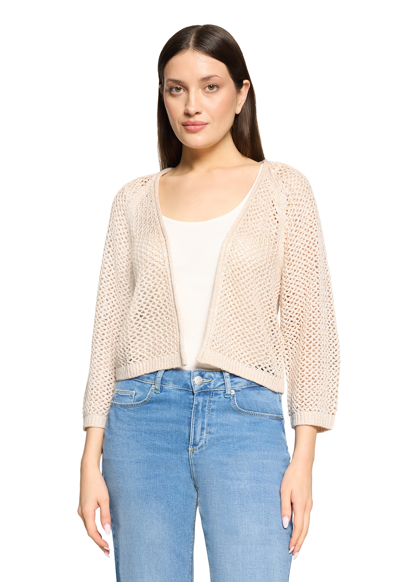 Cartoon Strickjacke "Damen mit Glanzeffekt" 1 tlg. günstig online kaufen