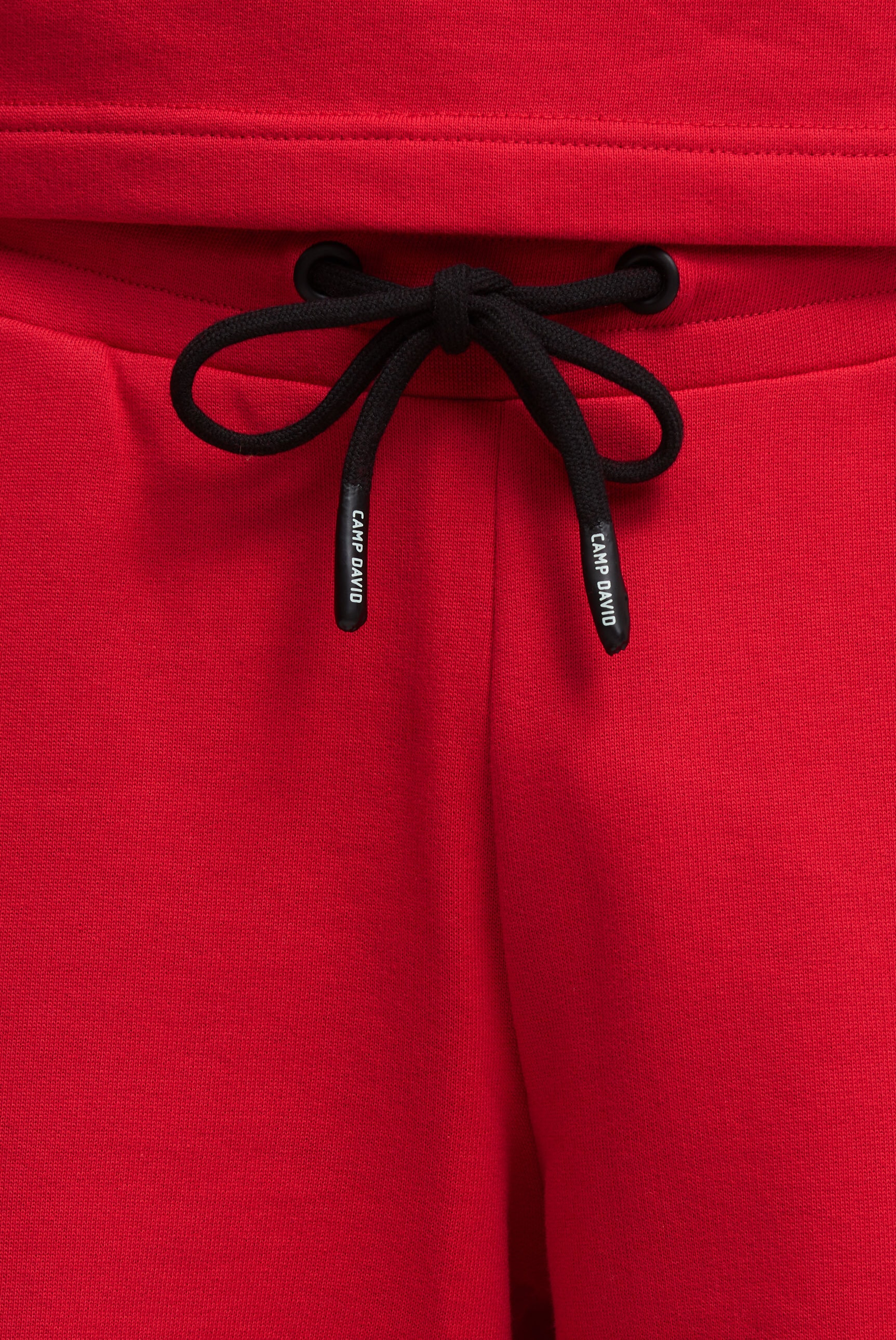 CAMP DAVID Sweatshorts  mit Elastikbund & seitlichen Taschen