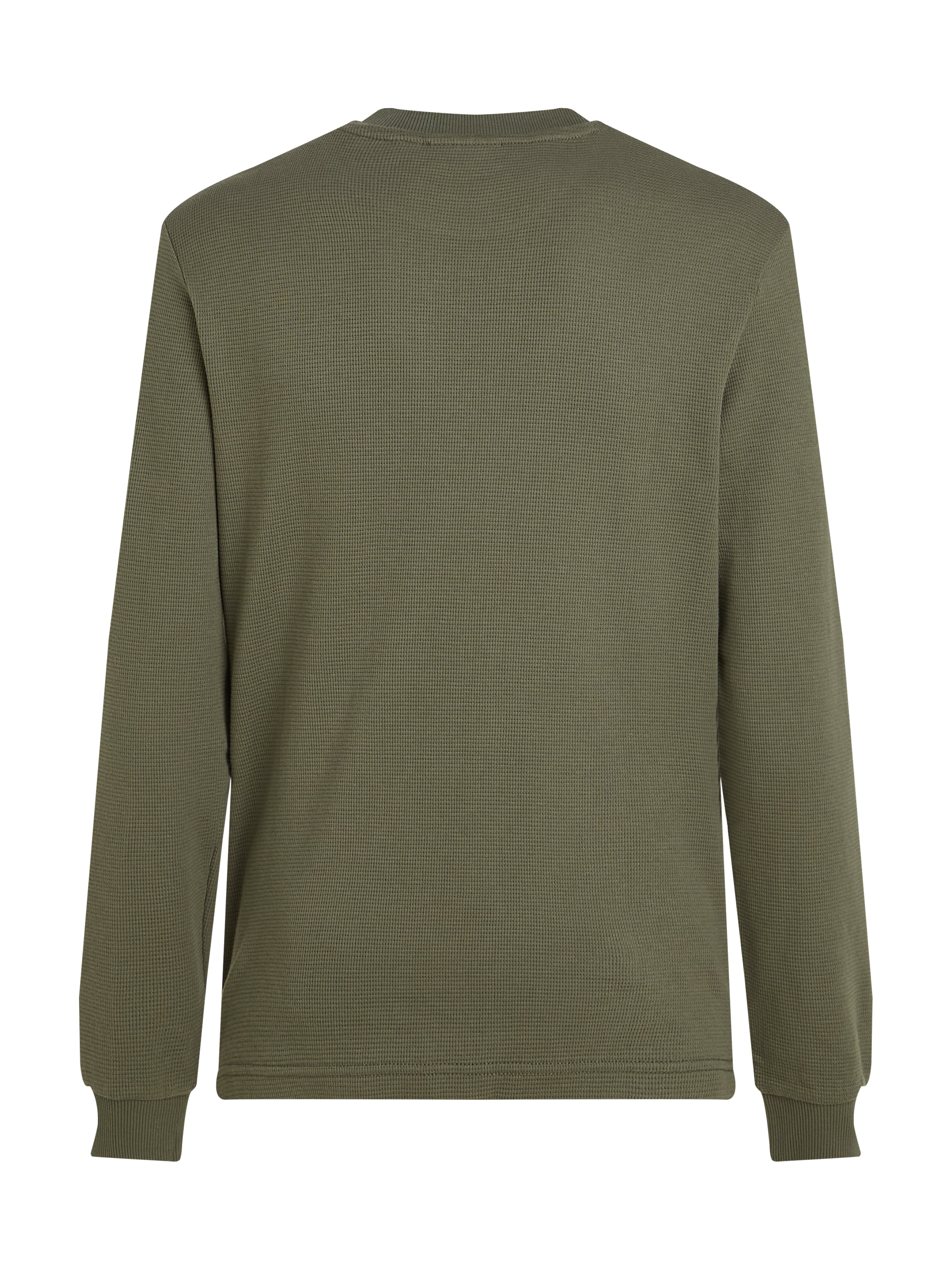 Calvin Klein Jeans Langarmshirt »BADGE WAFFLE LS TEE«, mit Logopatch