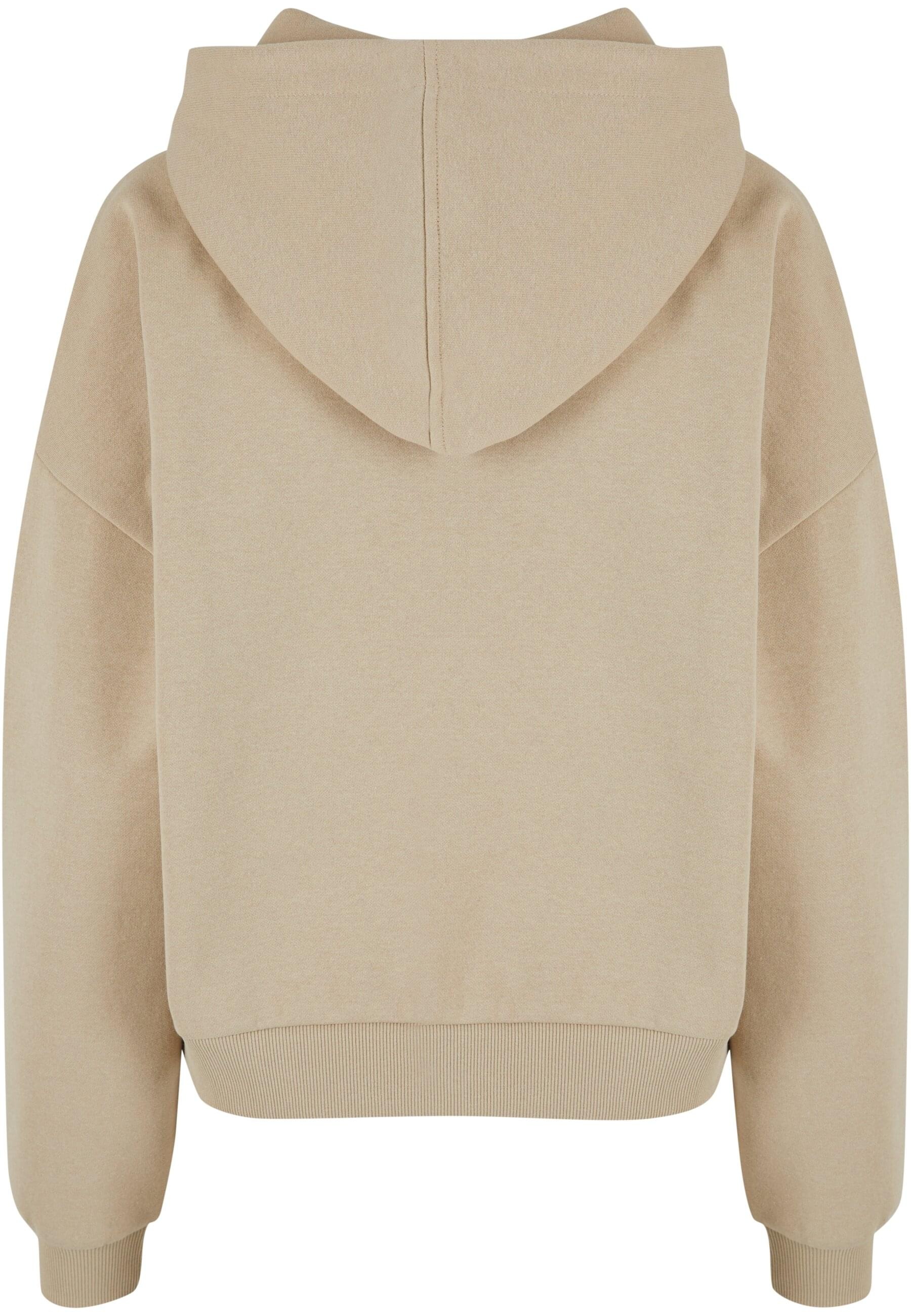 URBAN CLASSICS Sweatjacke »Urban Classics Damen Ladies Boxy Zip Hoody«
