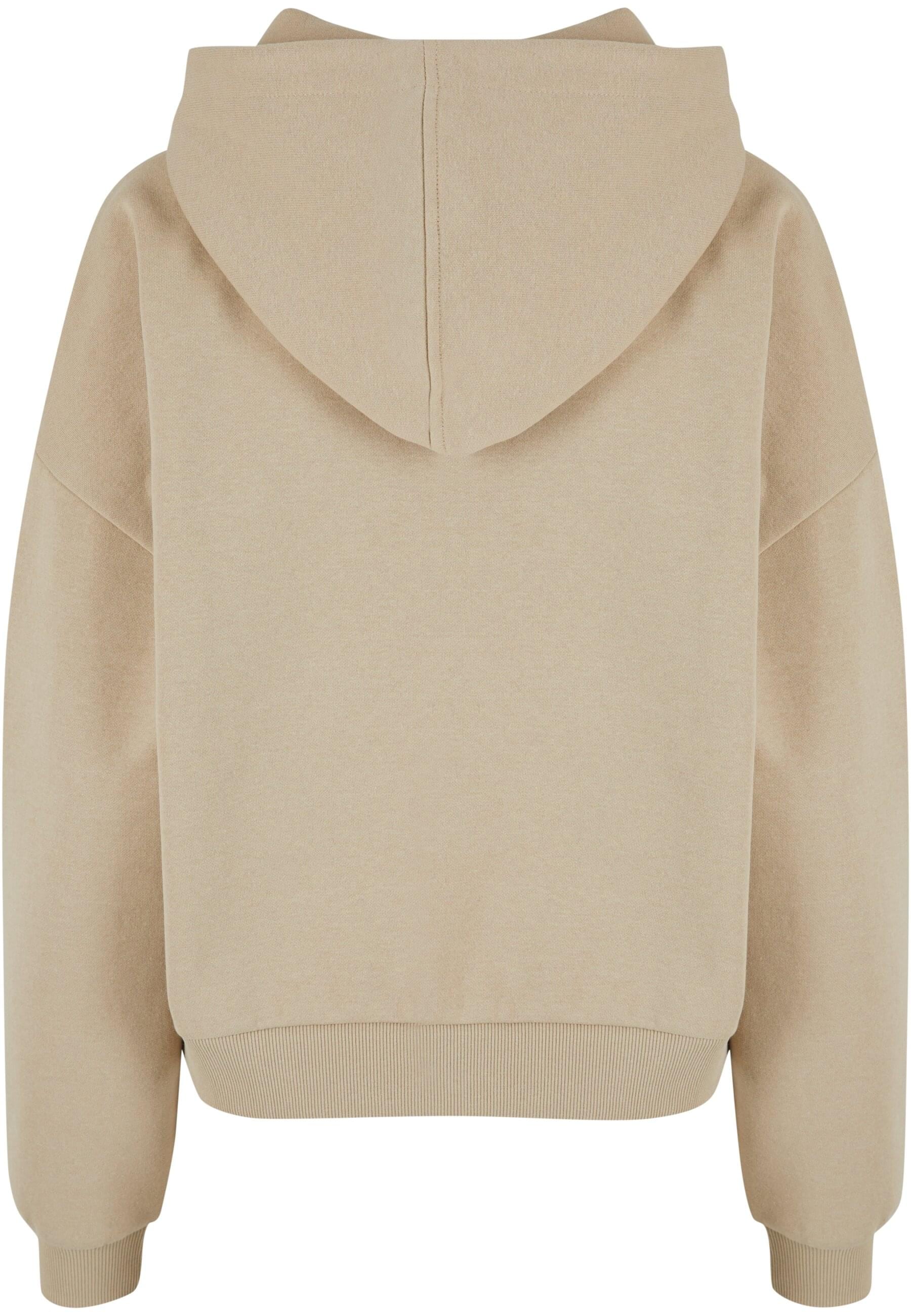 URBAN CLASSICS Sweatjacke "Urban Classics Damen Ladies Boxy Zip Hoody" günstig online kaufen