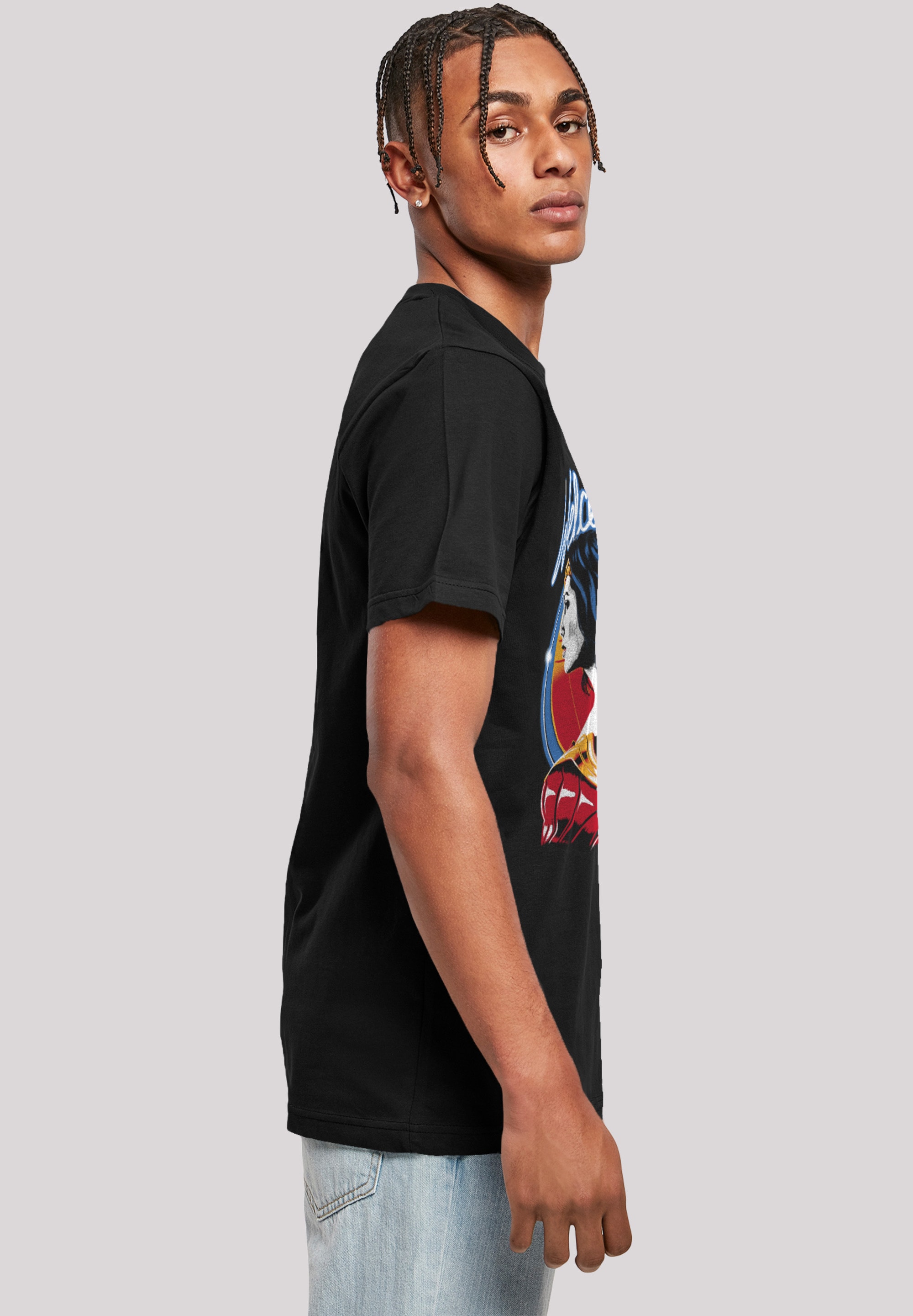 F4NT4STIC T-Shirt »DC Comics Wonder Woman 84 Welcome To The 80s«, Herren,Premium Merch,Regular-Fit,Basic,Bedruckt