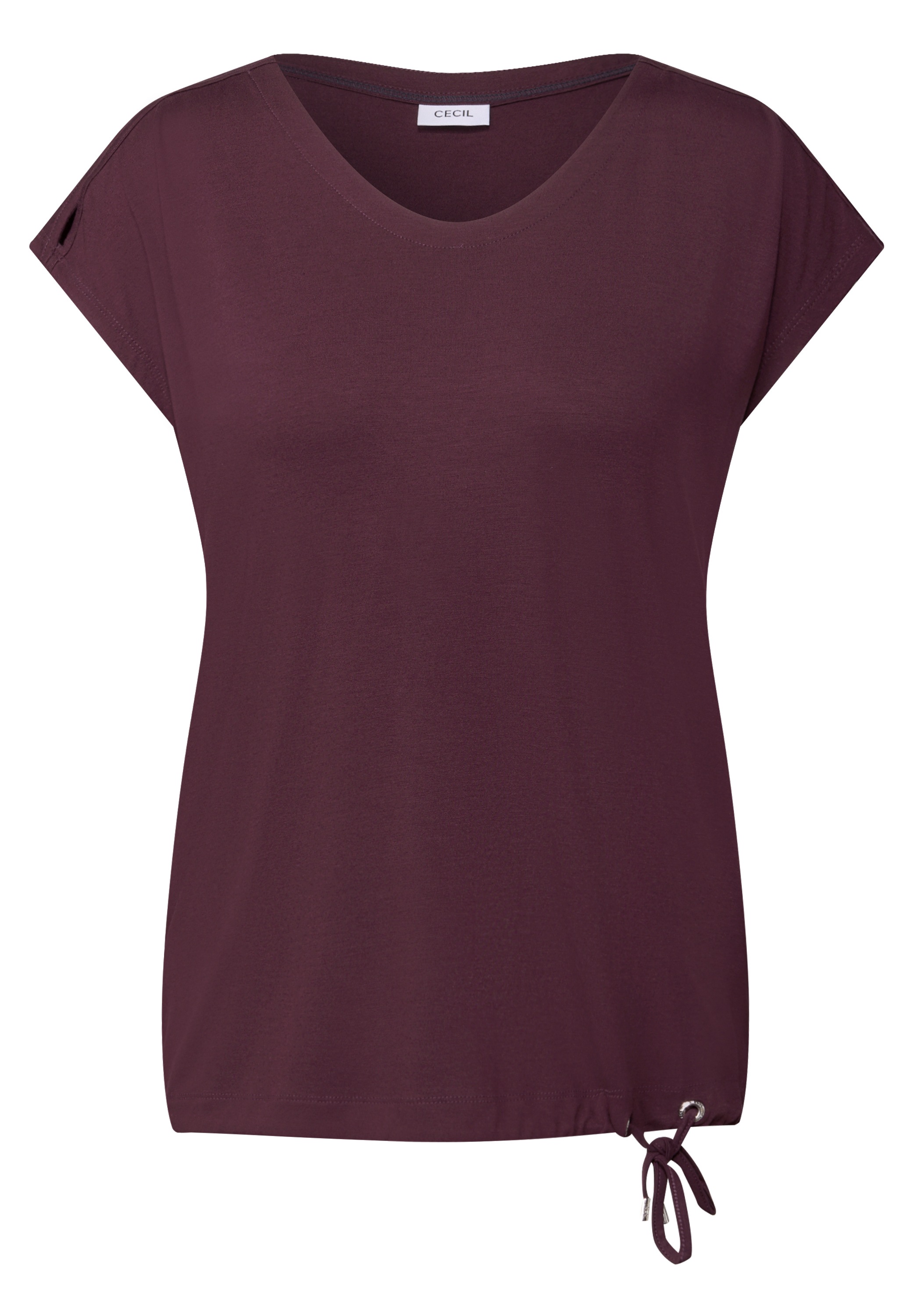 Cecil T-Shirt, aus softer Viskose