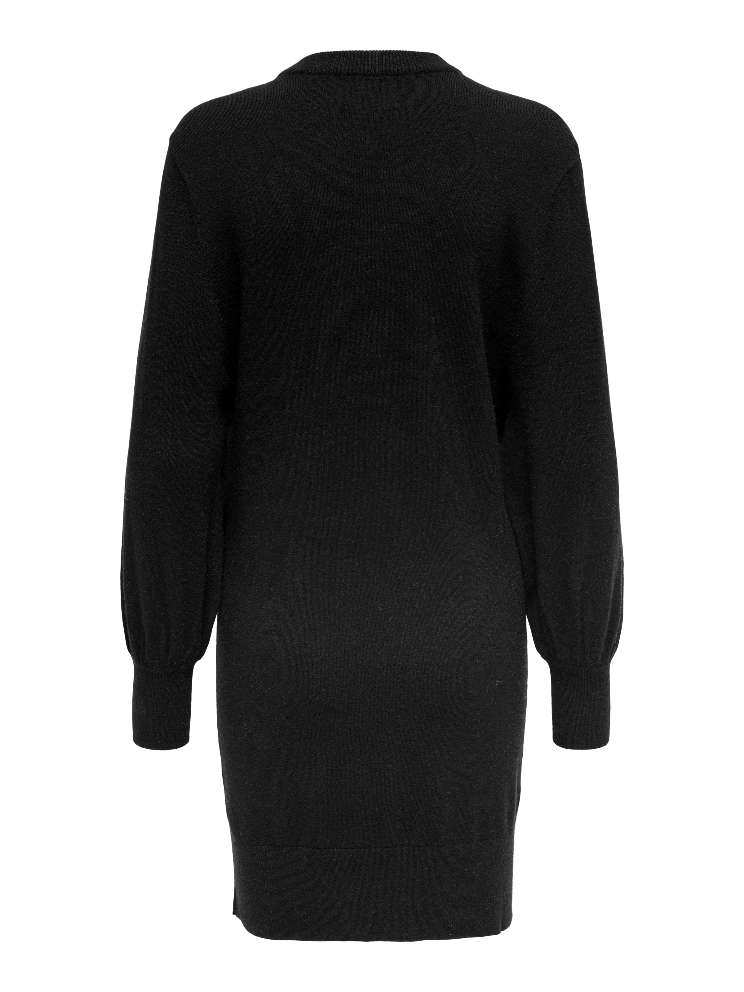 ONLY Strickkleid »ONLLABELLE LIFE L/S DRESS KNT NOOS«, mit modischen Ballonärmeln