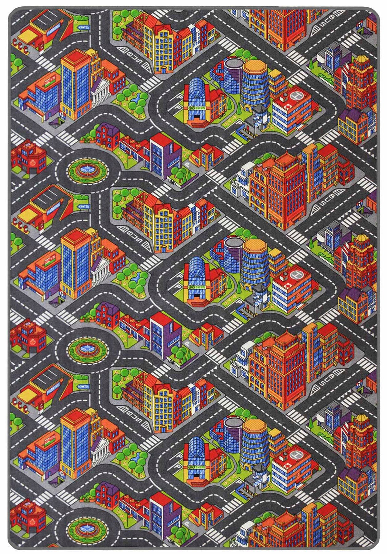 Primaflor-Ideen in Textil Kinderteppich "BIG CITY, Made in Belgium" rechtec günstig online kaufen