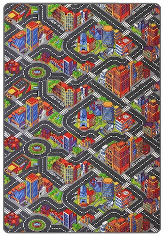 Primaflor-Ideen in Textil Kinderteppich »BIG CITY« rechteckig St...