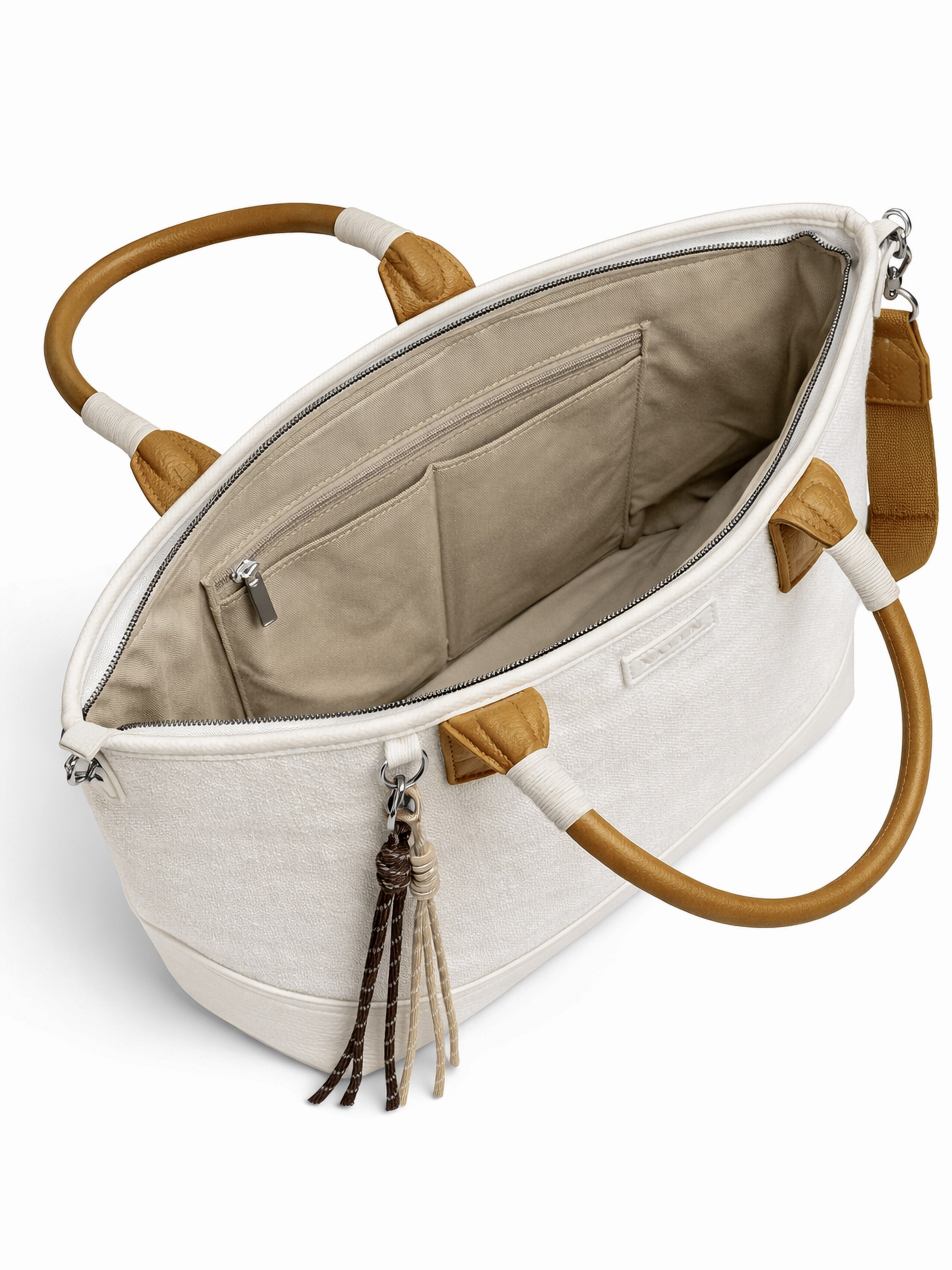 TONI&FRIENDS Umhängetasche »Landsberg« aus Stoff, mit langem Riemen