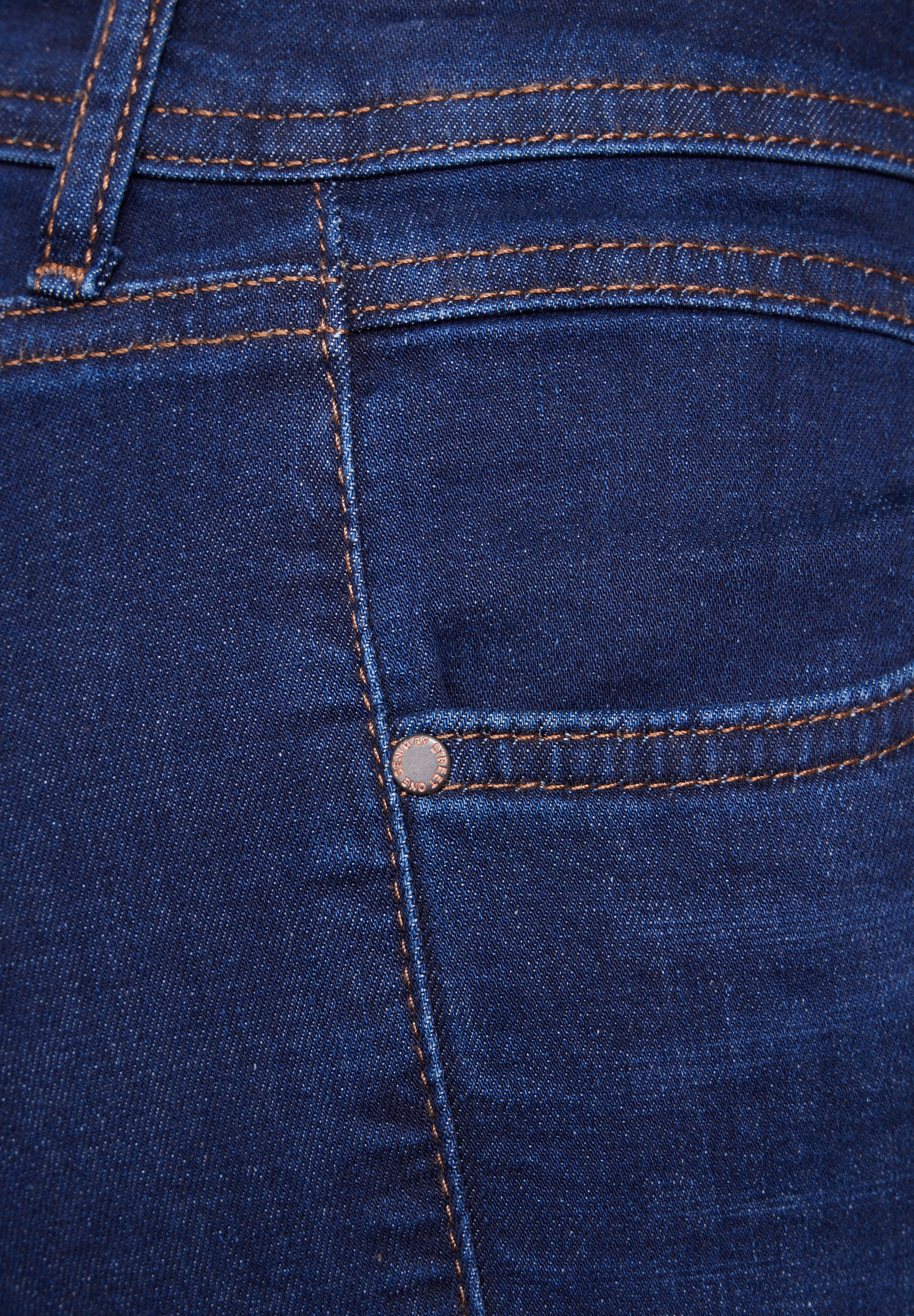STREET ONE Slim-fit-Jeans, Middle Waist