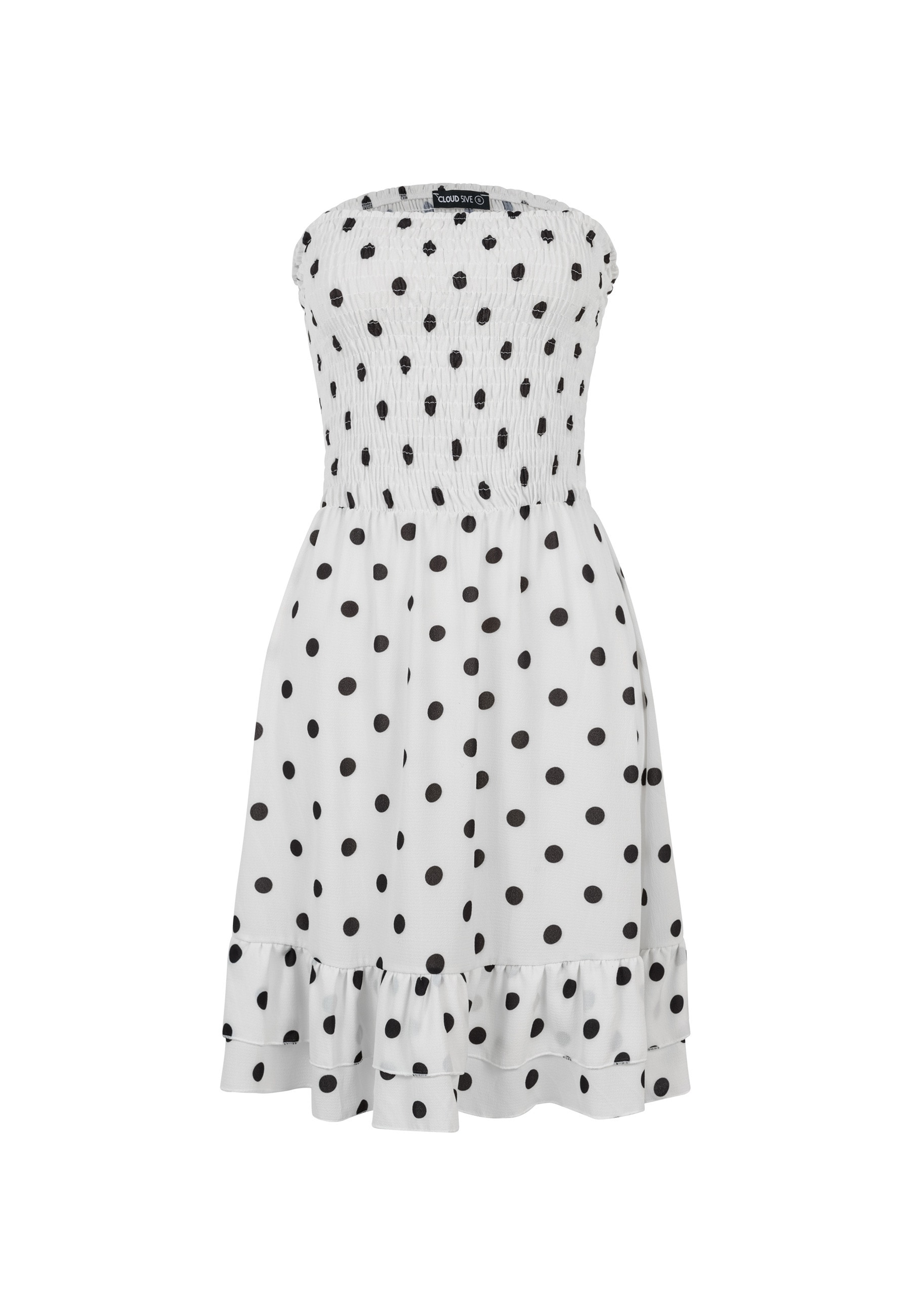 CLOUD 5IVE A-Linien-Kleid "CLOUD 5IVE Bandeau Mini Dress" 1 tlg.