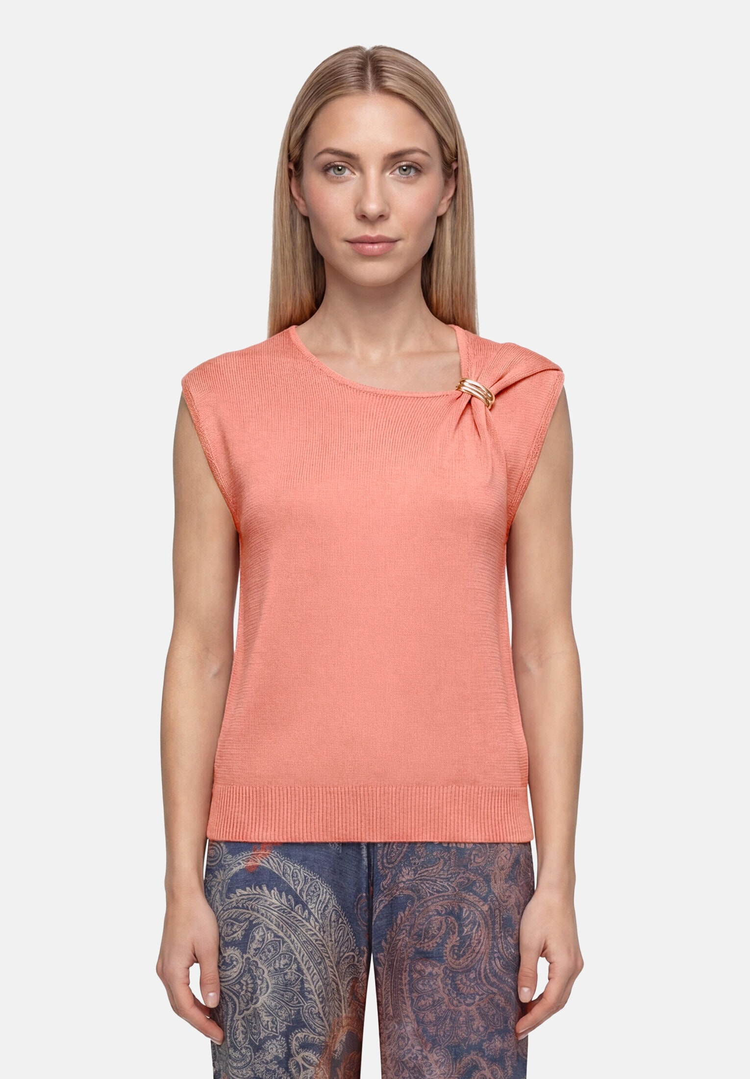 Betty Barclay Stricktop »Damen mit Schnalle«