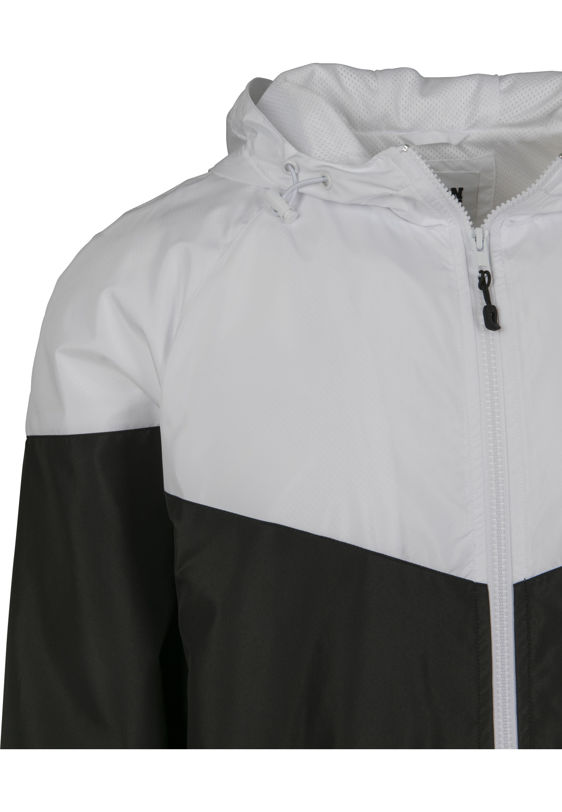 URBAN CLASSICS Allwetterjacke »Urban Classics Herren 2-Tone Tech Windrunner« 1 Stk. tlg. mit Kapuze
