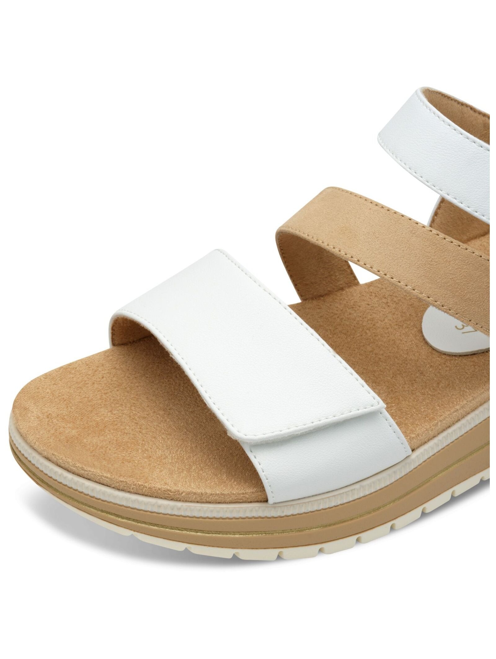 Thumbnail - MARCO TOZZI Riemchensandale "Marco Tozzi Sandalen Lederimitat/Textil"