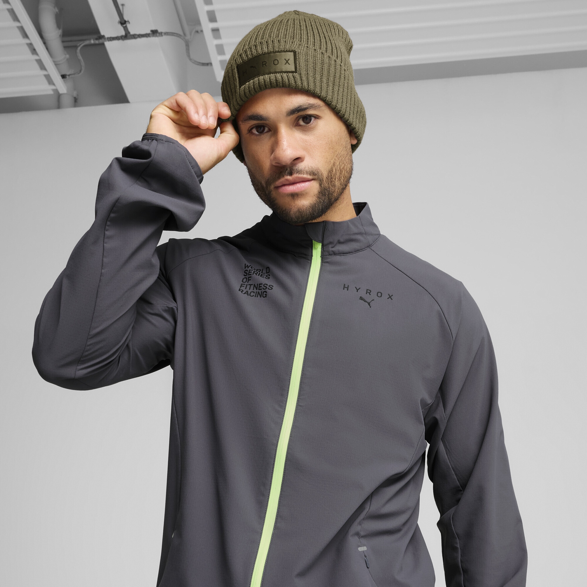 PUMA Beanie »PUMA x HYROX Beanie mit Umschlag Erwachsene«