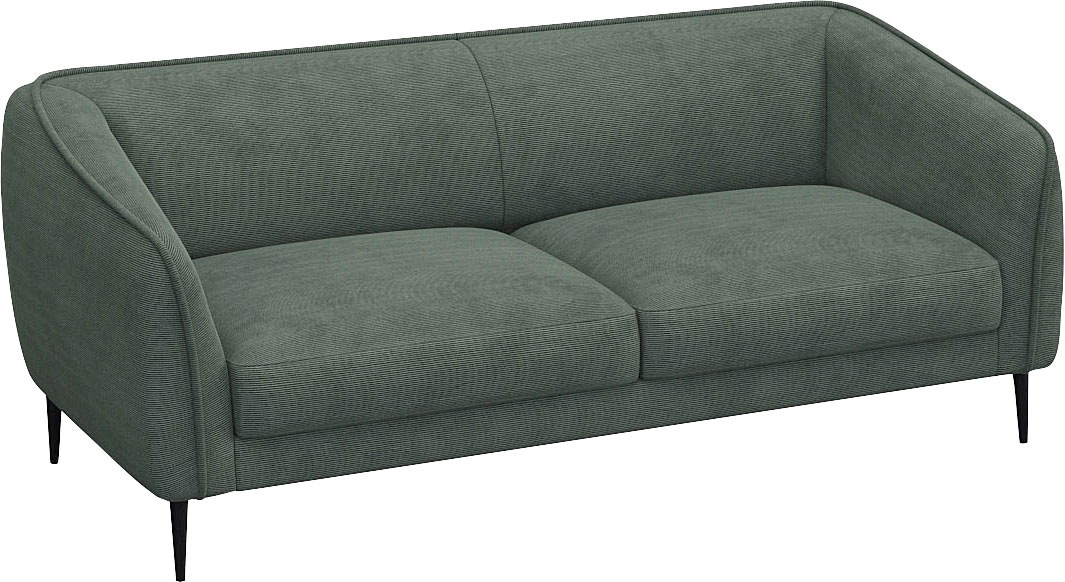 FLEXLUX 2,5-Sitzer »Belle Designsofa, Couch, bequem durch Kaltschaum im Sitz«, Skandinavisches Design, In hochwertiger Verarbeitung